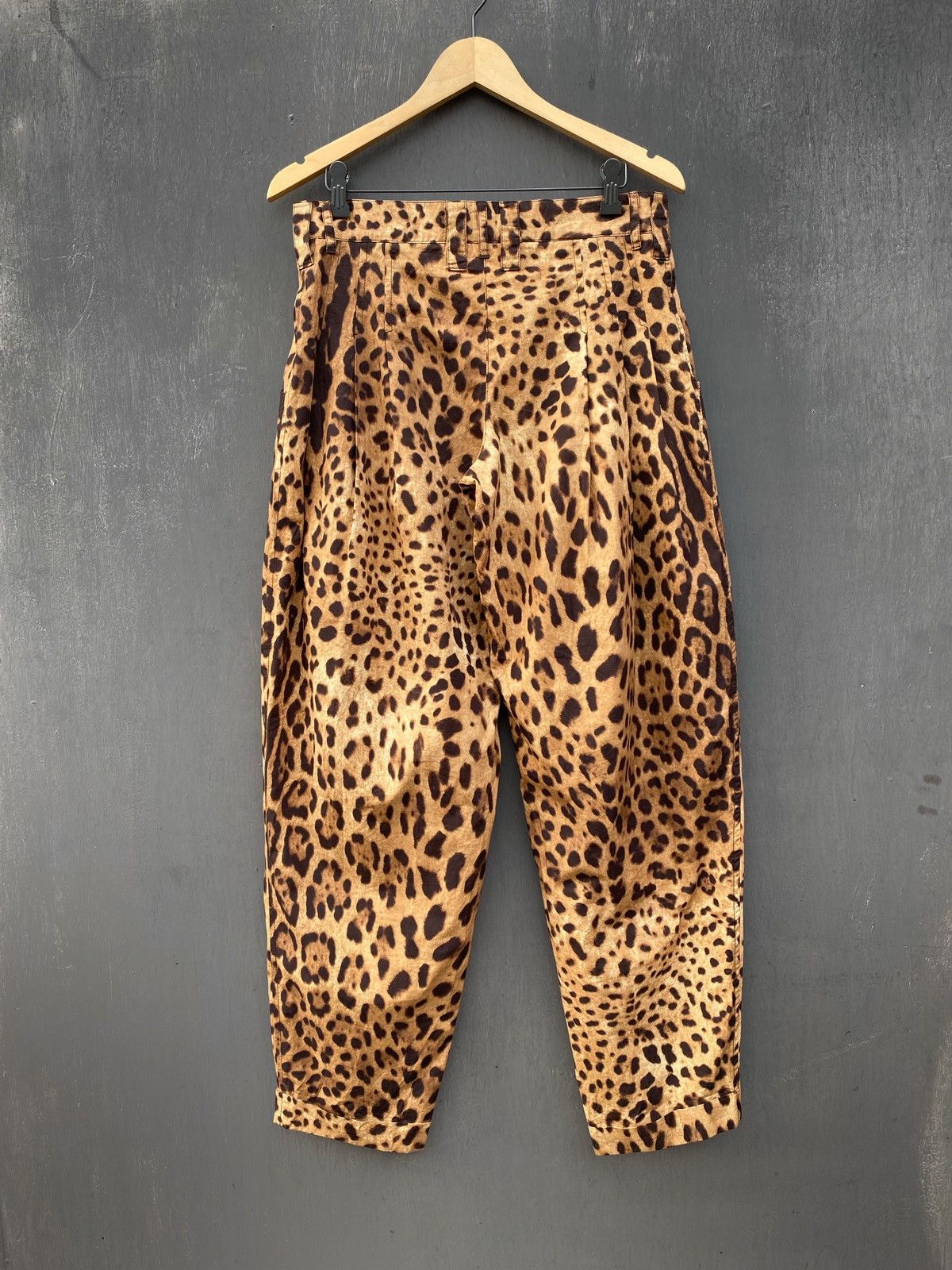 Dolce & Gabbana Dolce Gabbana vintage leopard printed pants size 40 Size 40" / US 18 - 6 Thumbnail