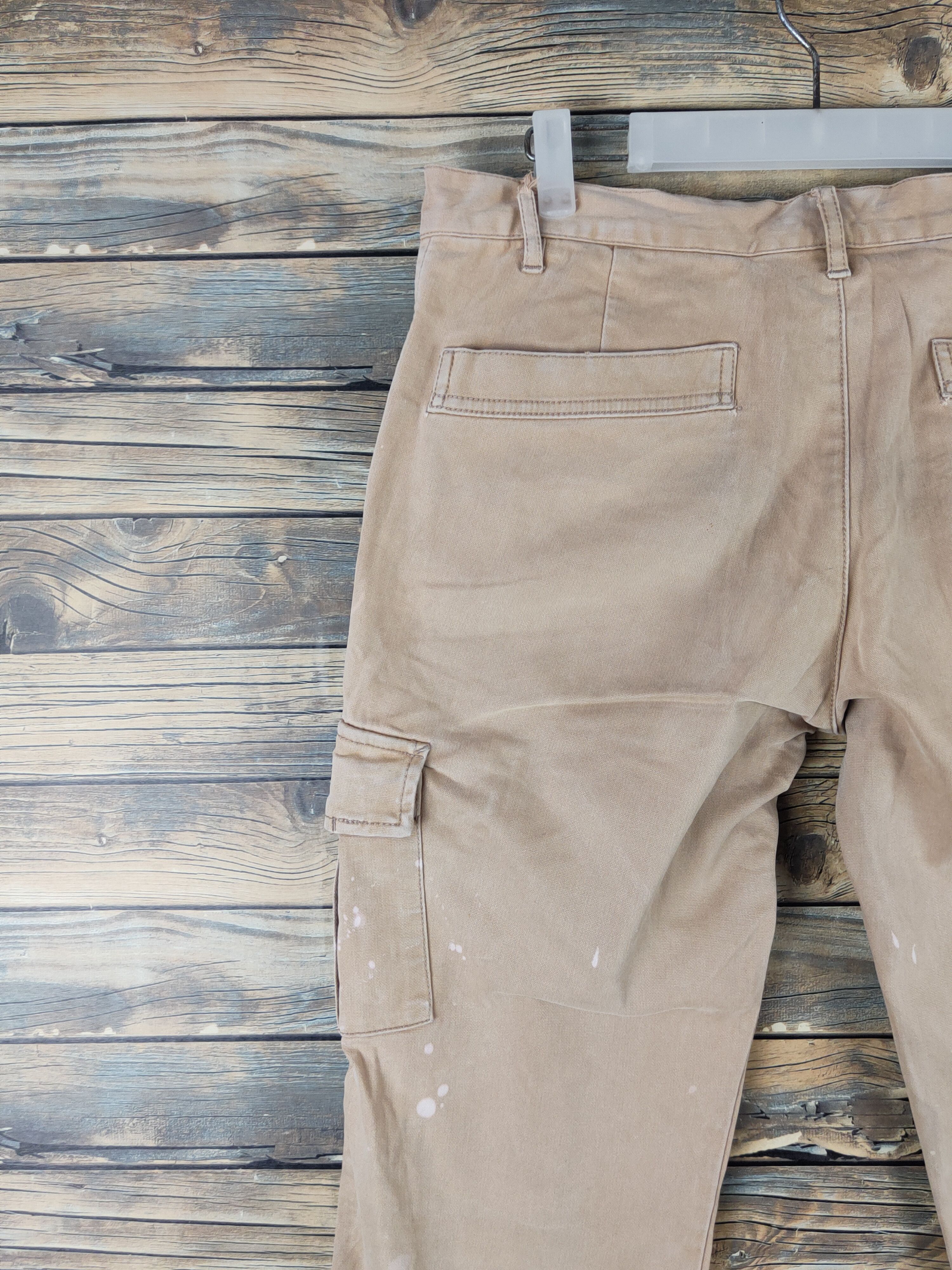 Japanese Brand DL Boycott Beige Multipocket Cargo Pants #2367 Size US 32 / EU 48 - 8 Thumbnail