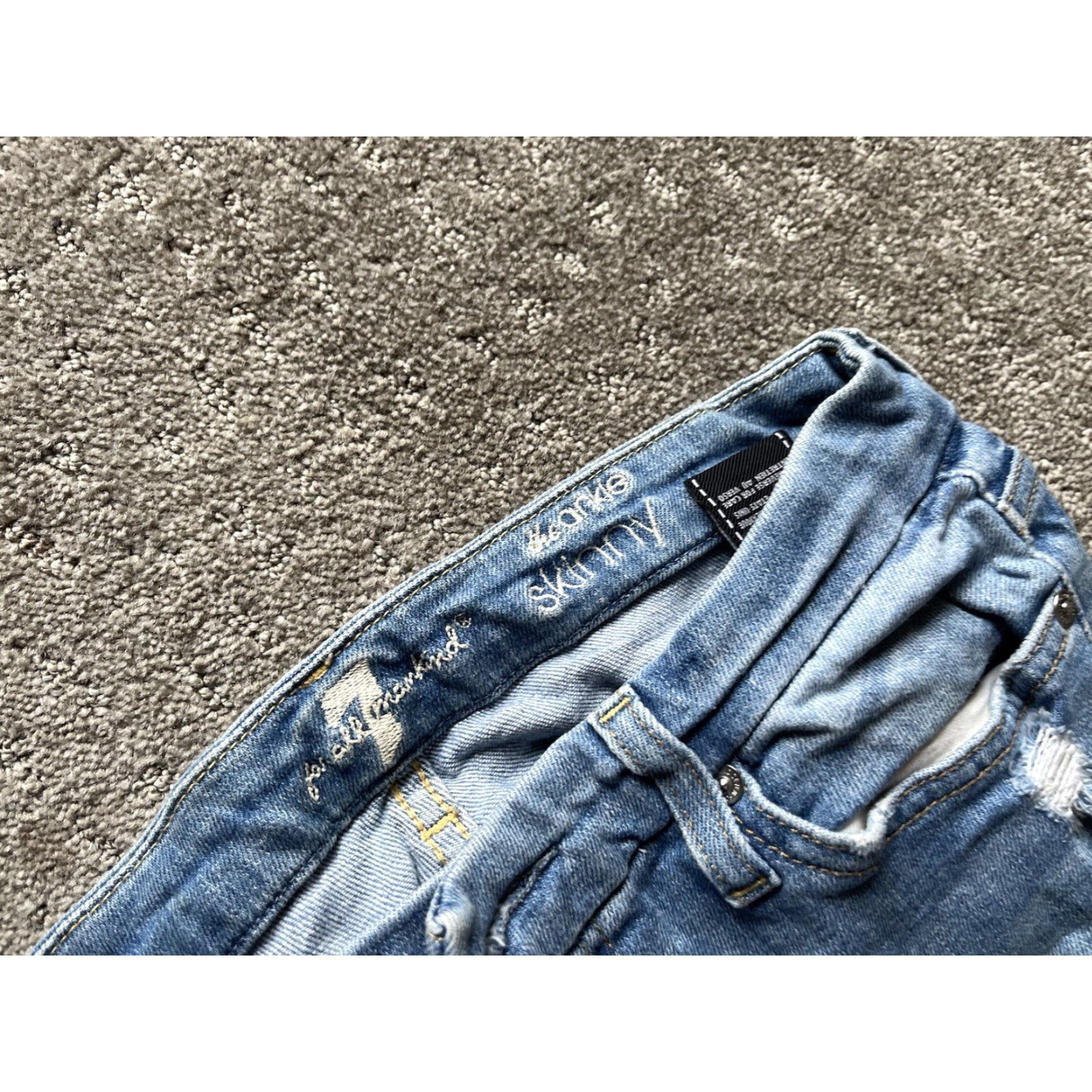7 For All Mankind 7 for all Mankind Jeans Womens 28 Blue Denim Ankle Slim 7 For All Mankind Jeans Womens 28 Blue Denim Ankle Slim Size 28" / US 6 / IT 42 - 5 Thumbnail