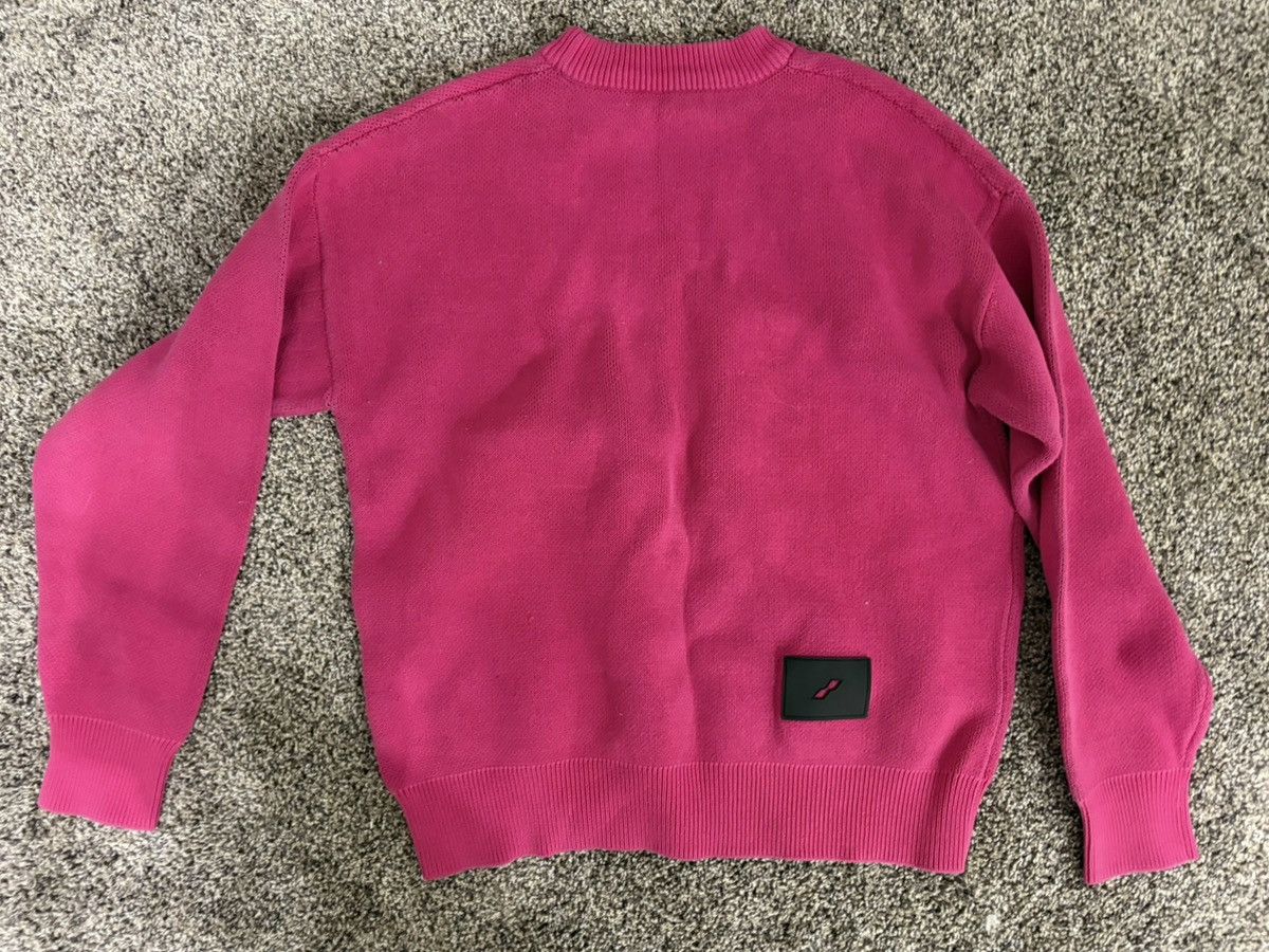 WE11DONE We11done Pink Knit Sweater Size S / US 4 / IT 40 - 2 Thumbnail