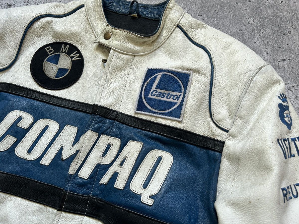 BMW × NASCAR BMW Compaq leather jacket 90s Size US M / EU 48-50 / 2 - 4 Thumbnail