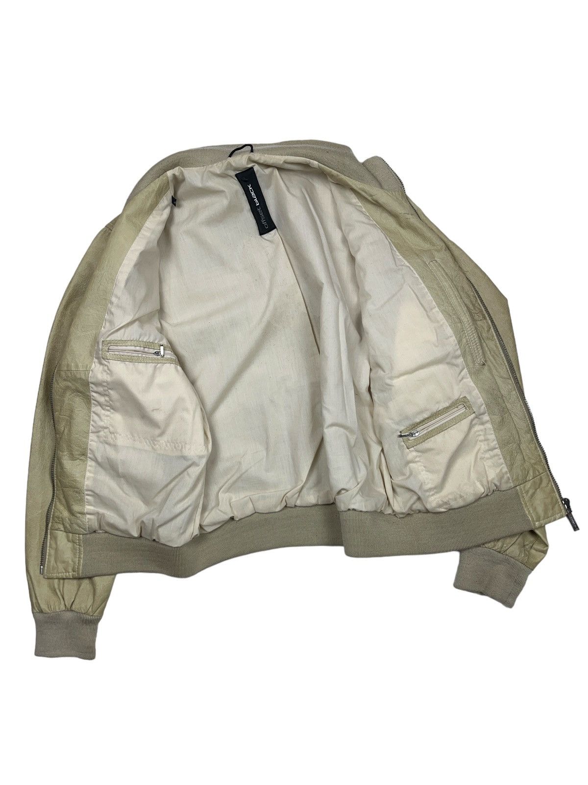 Japanese Brand Vintage Multi Pocket Leather Jacket D&G Style Japanese Size US L / EU 52-54 / 3 - 11 Thumbnail