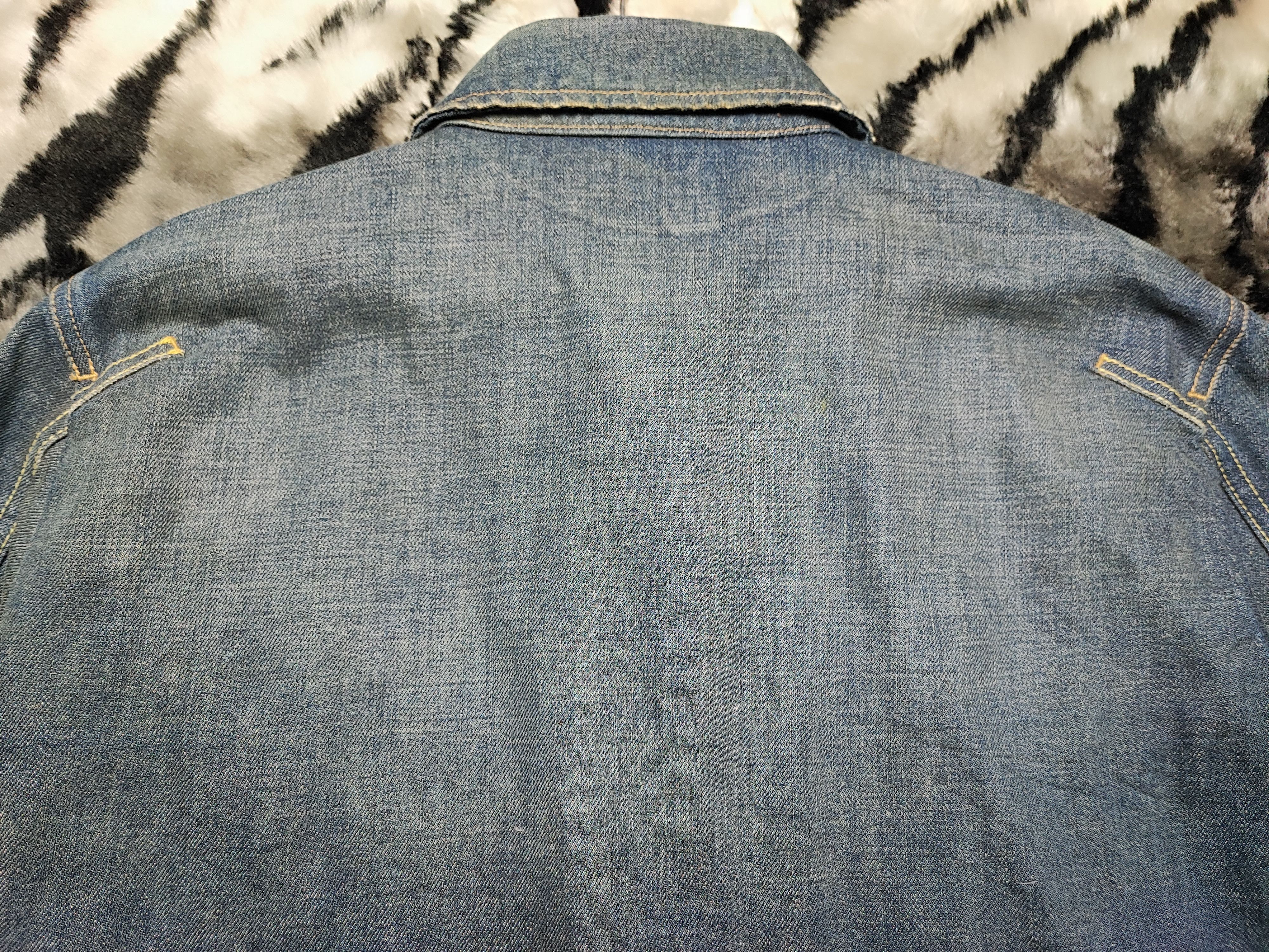 Diesel Vintage 90s Diesel Denim Jacket Button Trucker Jacket Medium Size US M / EU 48-50 / 2 - 22 Thumbnail