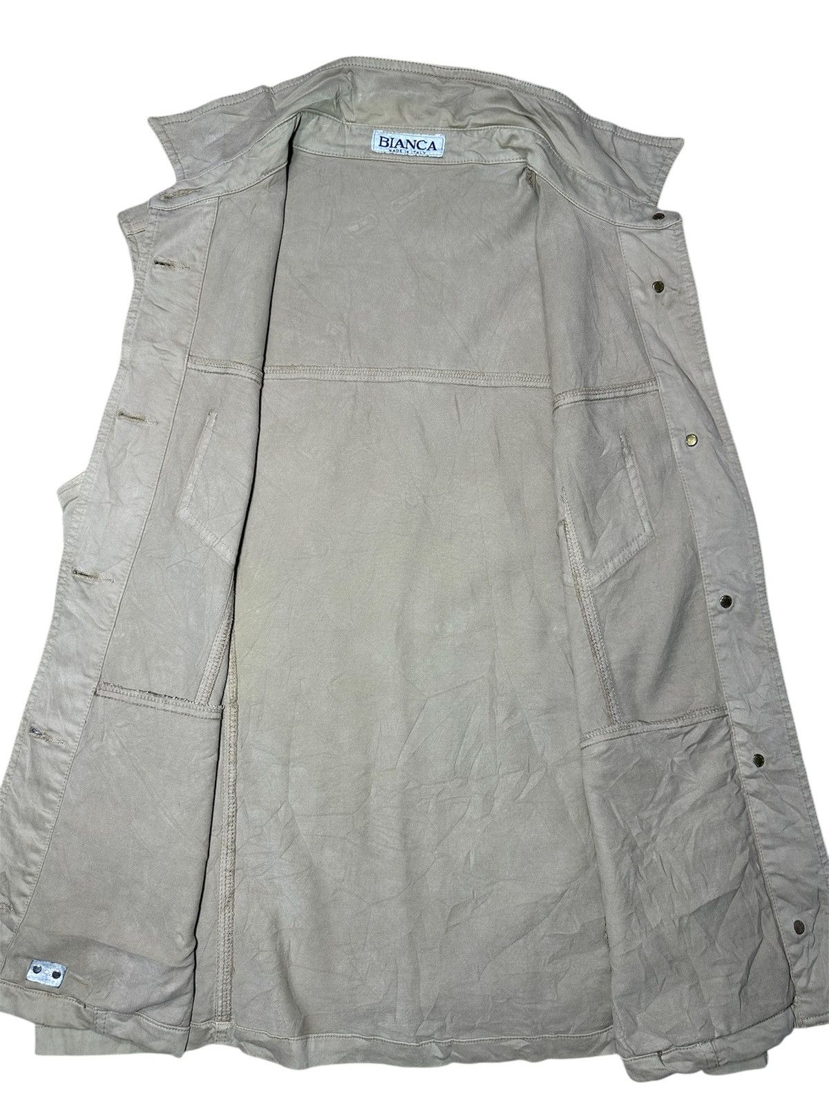 BIANCA CHANDON beige Bianca vest made in Italy Size M / US 6-8 / IT 42-44 - 3 Thumbnail