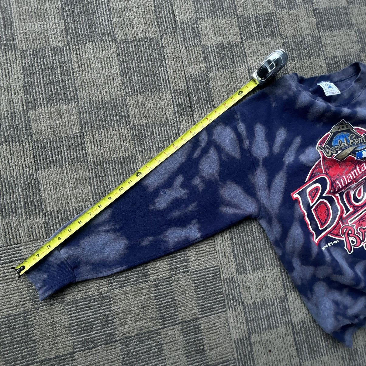 Vintage Vintage 1995 Atlanta Braves World Series Navy Blue Crewneck Size US S / EU 44-46 / 1 - 6 Thumbnail