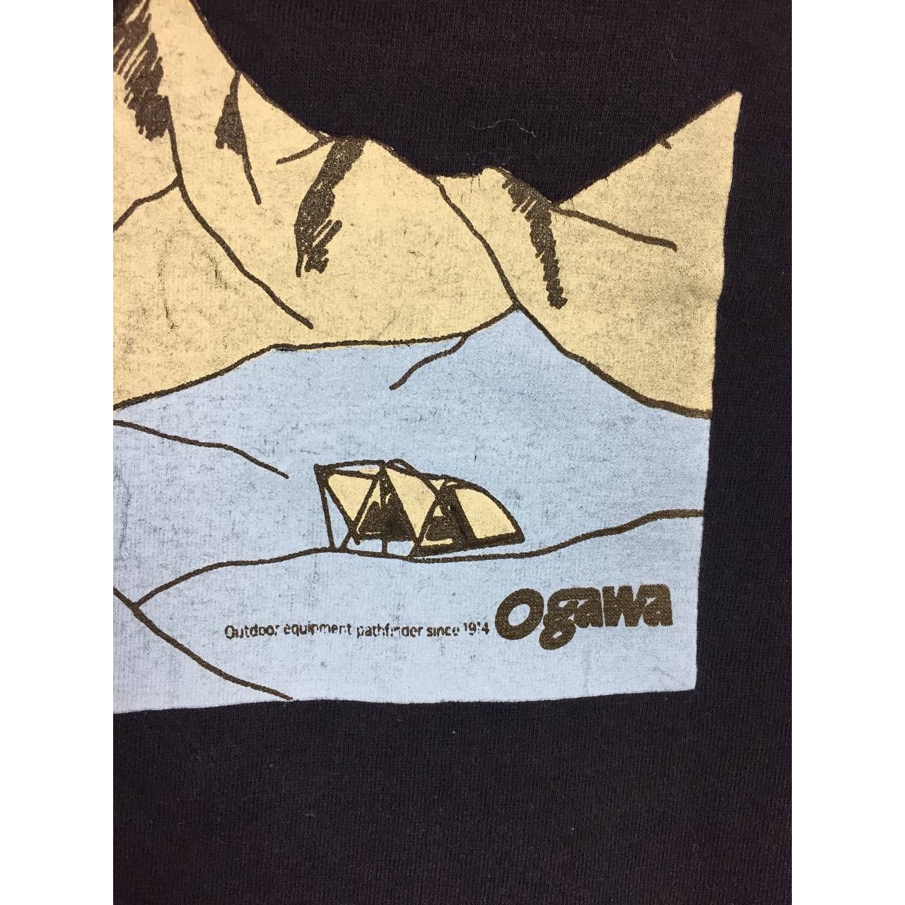 Japanese Brand × Vintage Ogawa Outdoor Equipment Pathfinder Apparel Mountain Tee Size US L / EU 52-54 / 3 - 7 Thumbnail