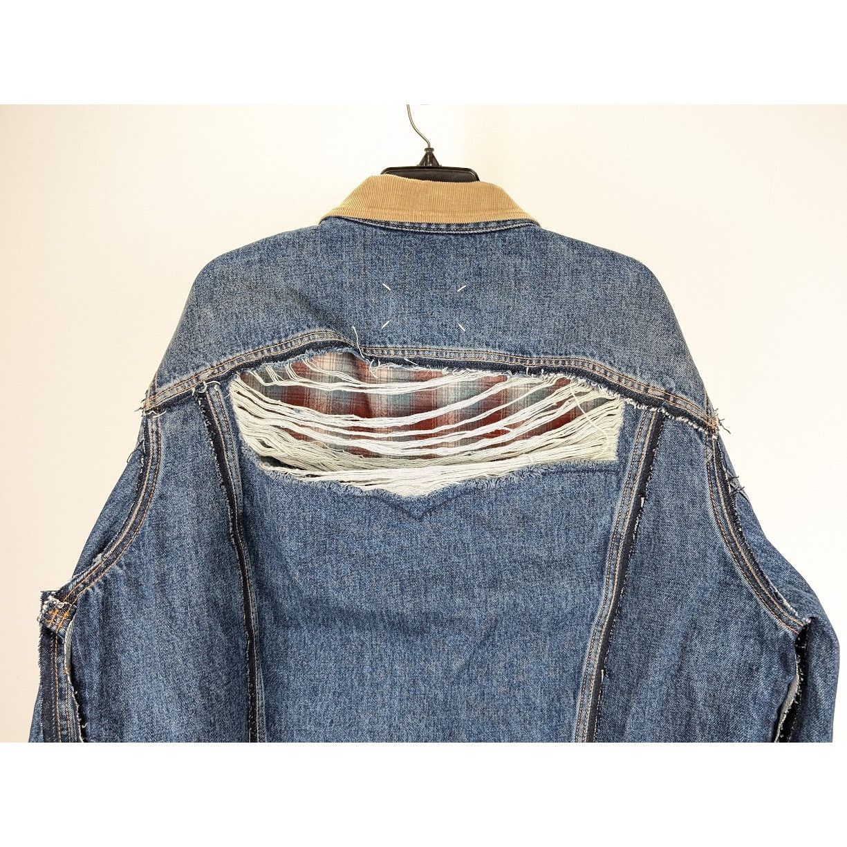 Maison Margiela o1rshd1 Denim Jacket in Blue Size US L / EU 52-54 / 3 - 13 Thumbnail