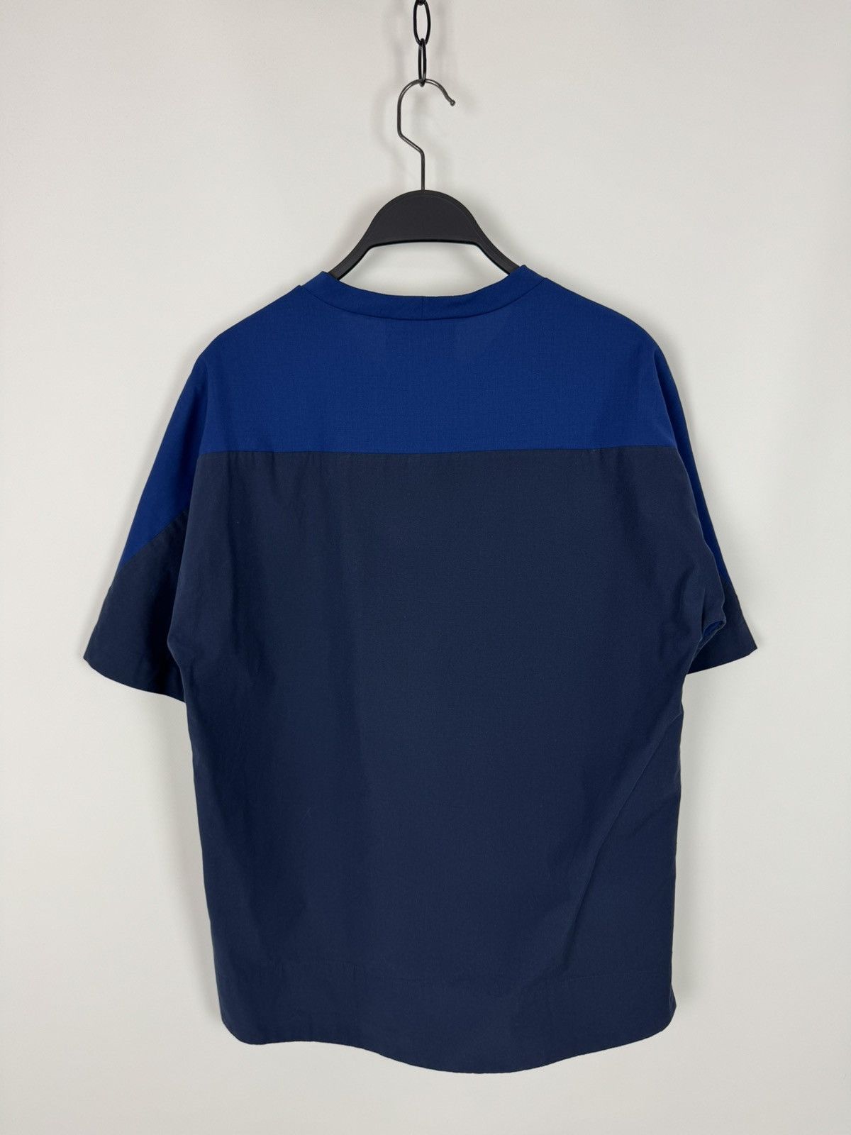 Stephan Schneider Stephan Schneider Wool Blend Basic Blue T-Shirt Size M / US 6-8 / IT 42-44 - 9 Thumbnail