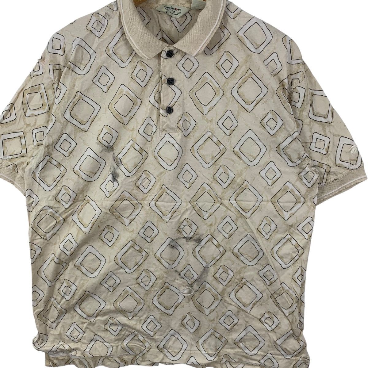 Reebok Vintage REEBOK SPORTSWEAR Geometric Pattern Short Sleeve Size US M / EU 48-50 / 2 - 5 Thumbnail