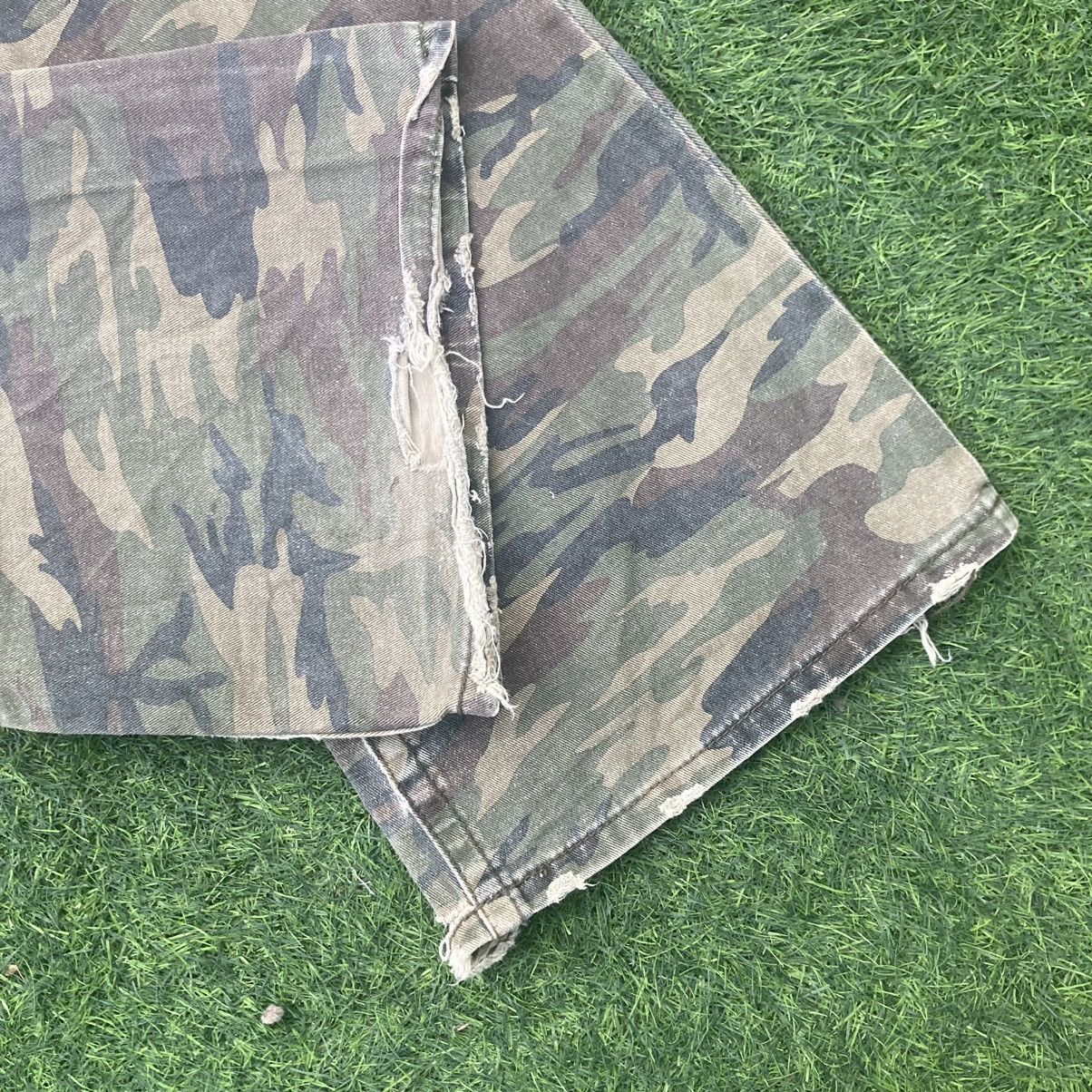 If Six Was Nine MIDAS BONDAGE CAMO BOOT CUT PANTS Size US 33 - 5 Thumbnail