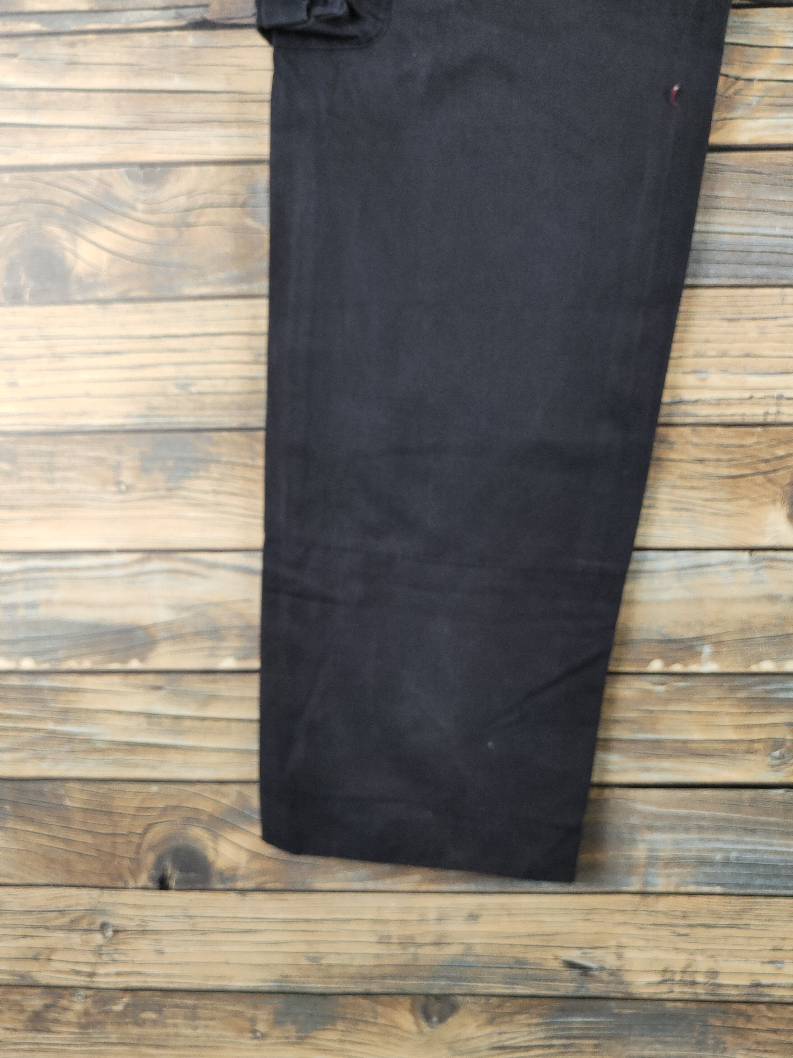 Japanese Brand DL Neutral infinity Black Multipocket Cargo Pants #1962 Size US 32 / EU 48 - 9 Thumbnail