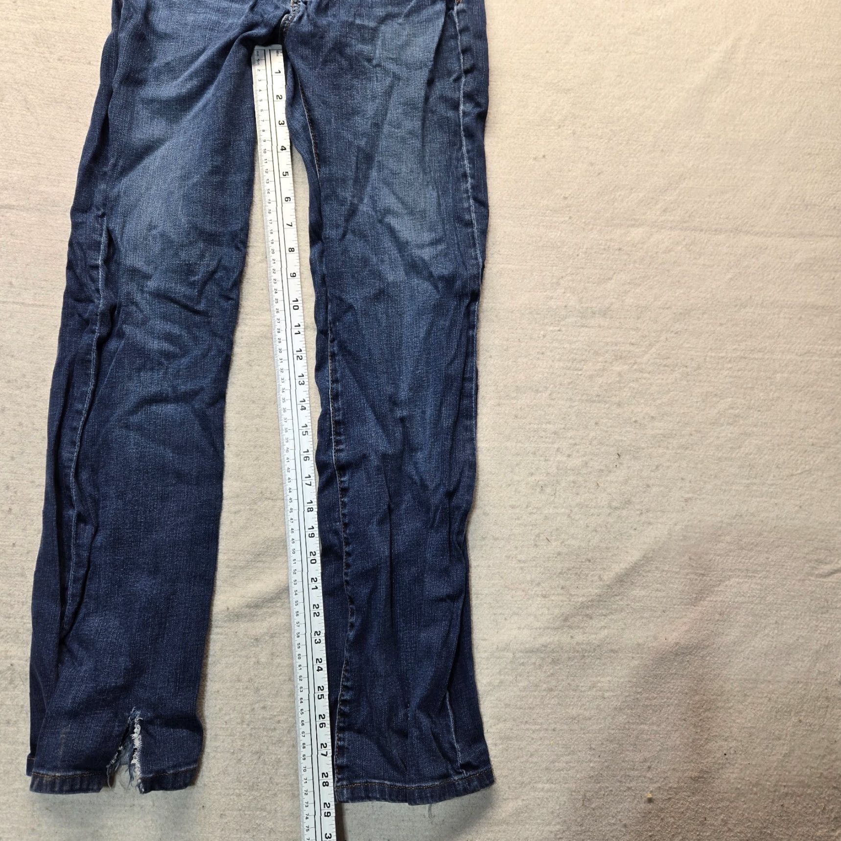 Vintage ADRIANO GOLDSCHMIED The Angel Bootcut Jeans Adult Women 27R Dark Blue Bootcut Jeans Women's Size 27 Women Size 27" / US 4 / IT 40 - 7 Thumbnail