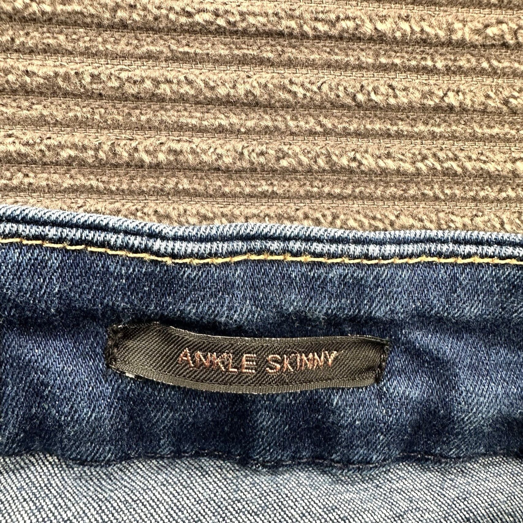 7 For All Mankind 7 For All Mankind Jeans Women 6 Denim Ankle Skinny High Rise Blue Slim Pattern Solid City College Preppy Womens Size 28" / US 6 / IT 42 - 5 Thumbnail