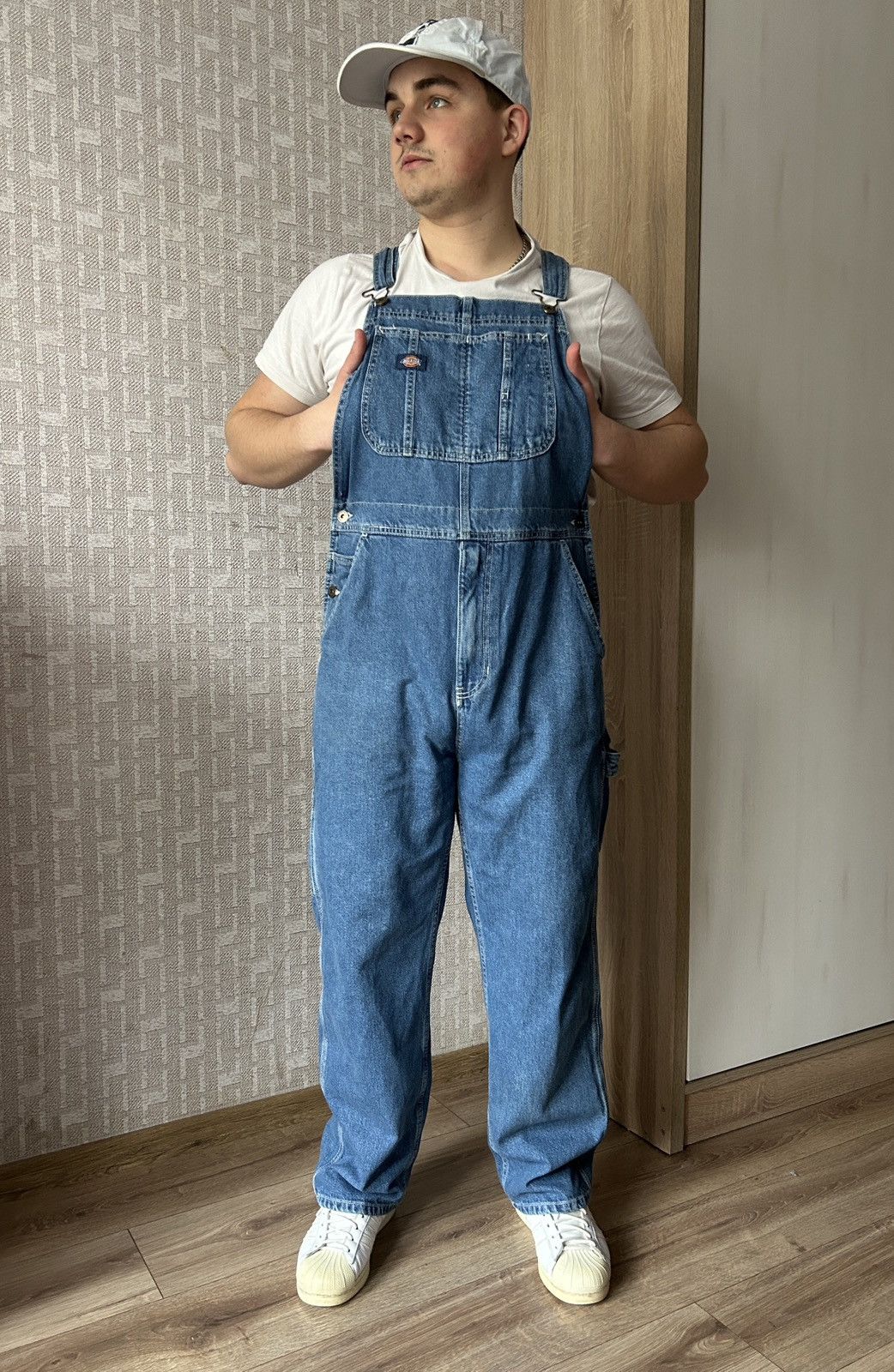 Dickies × Vintage Dickies jeans worker suit bib overalls mens Size M Size US 32 / EU 48 - 3 Thumbnail