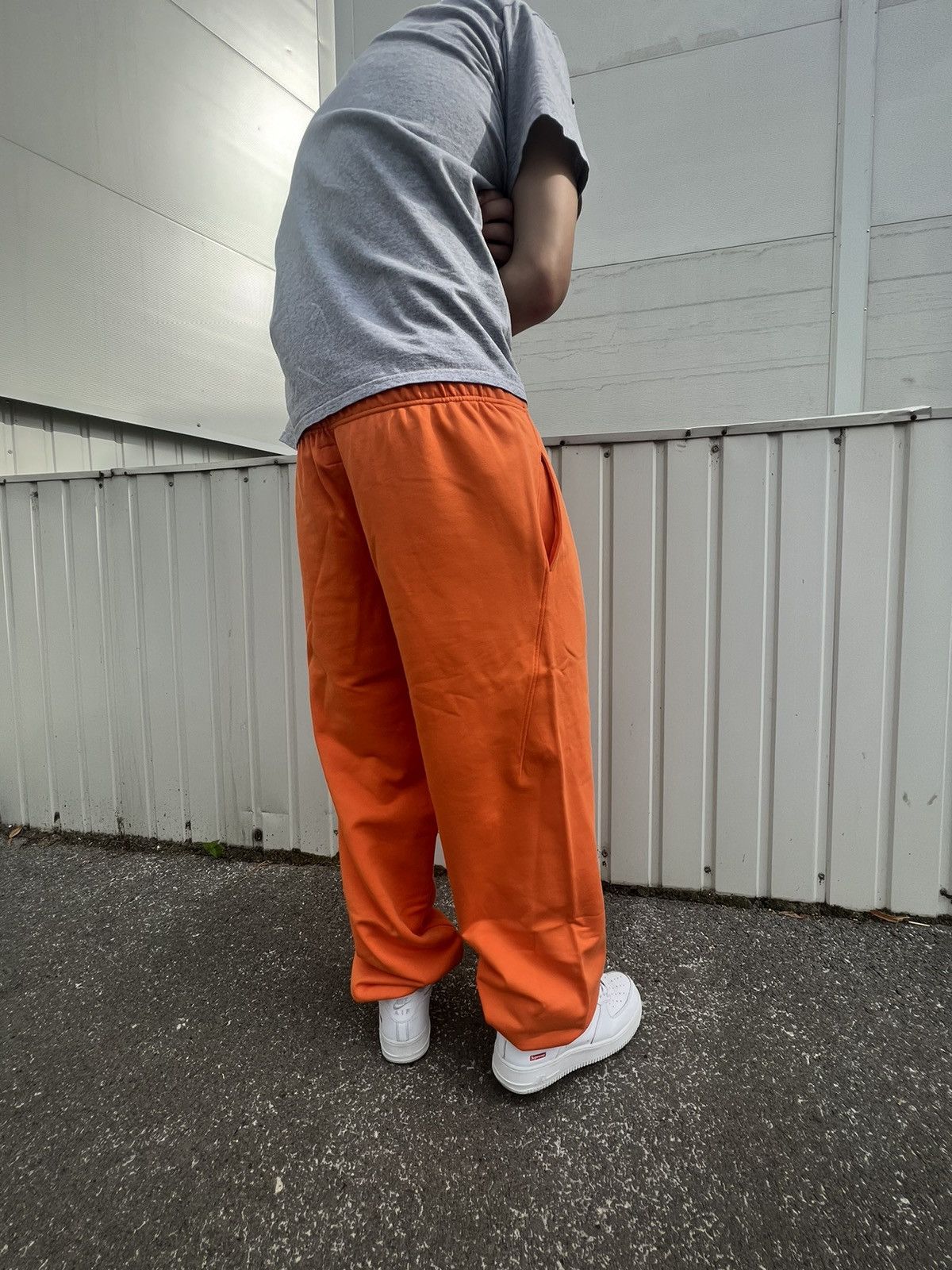 Calvin Klein Heron Preston Calvin Klein Orange Pants | Grailed