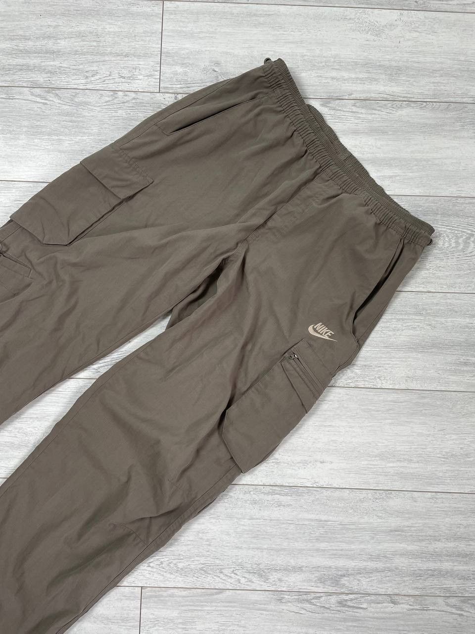 Nike 90s Rare Vintage Nike Cargo Gorpcore Pants Y2K Swoosh Size US 32 / EU 48 - 2 Thumbnail