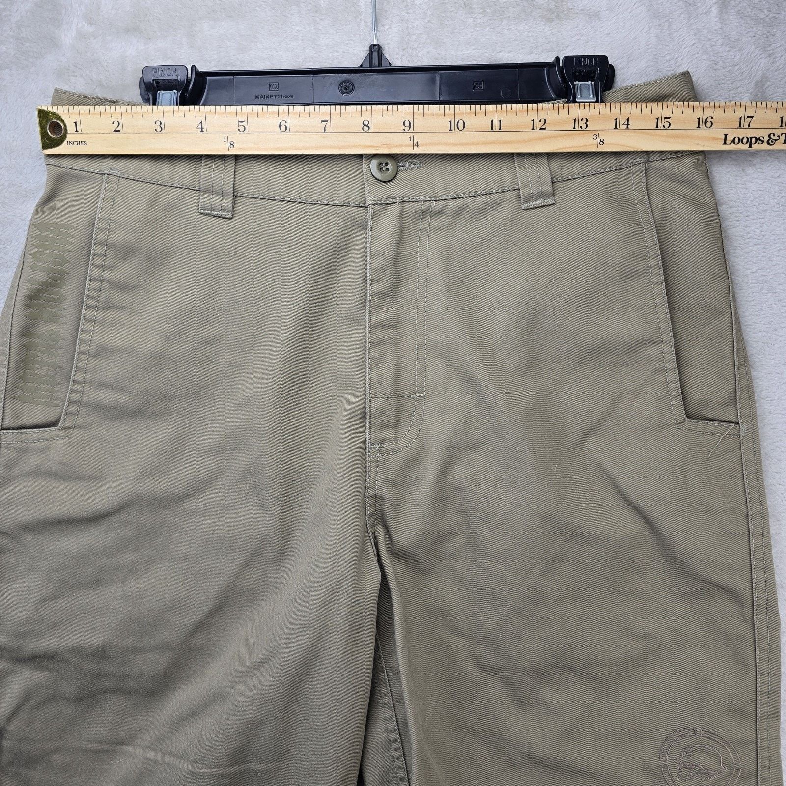 Metal Mulisha Metal Mulisha Shorts 31 Beige (Fits 32x11) Chino Skater Y2K Size US 31 - 8 Thumbnail
