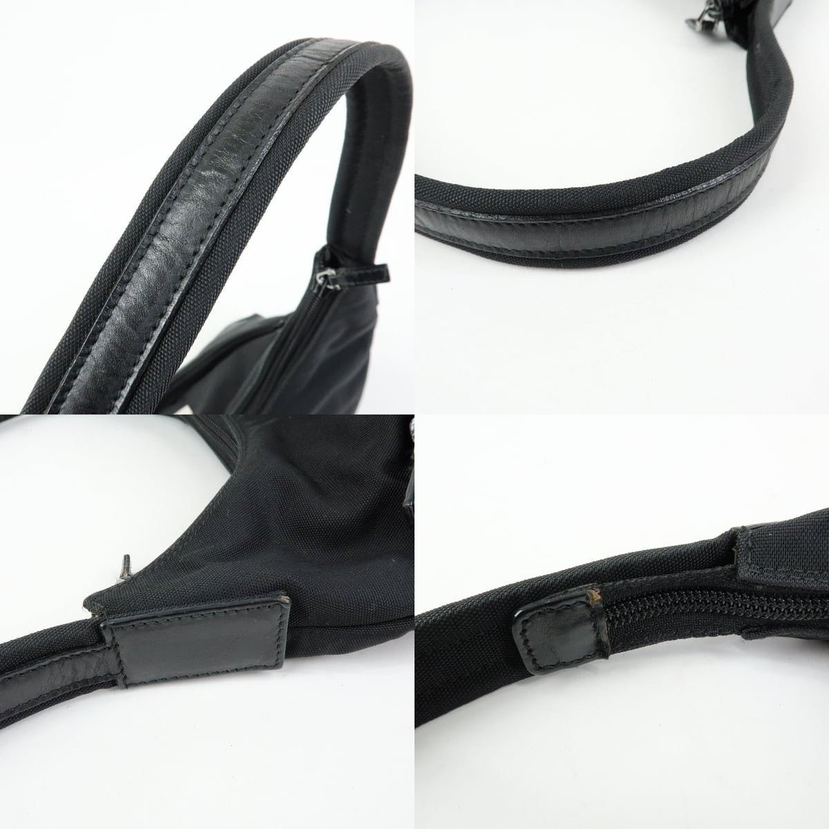 Gucci Gucci Nylon Shoulder Bag Black Size ONE SIZE - 4 Thumbnail