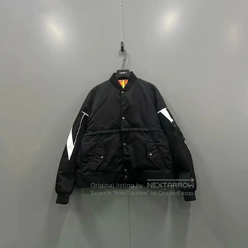 Valentino Valentino Men's Black Logo Short Jacket . Size US M / EU 48-50 / 2 - 1 Thumbnail