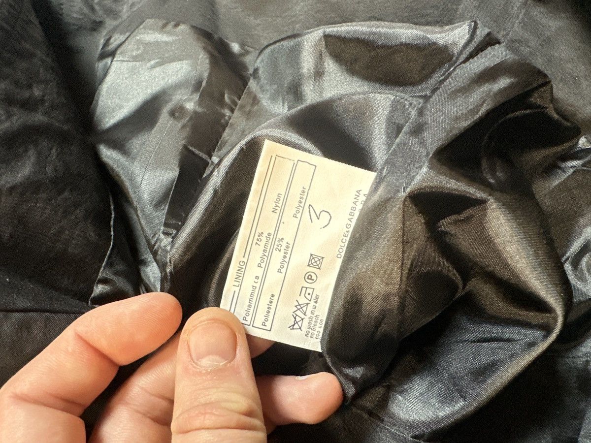 Dolce & Gabbana Y2K vintage Dolce&Gabbana jacket zip up Streetwear Rare VTg Size L / US 10 / IT 46 - 5 Thumbnail