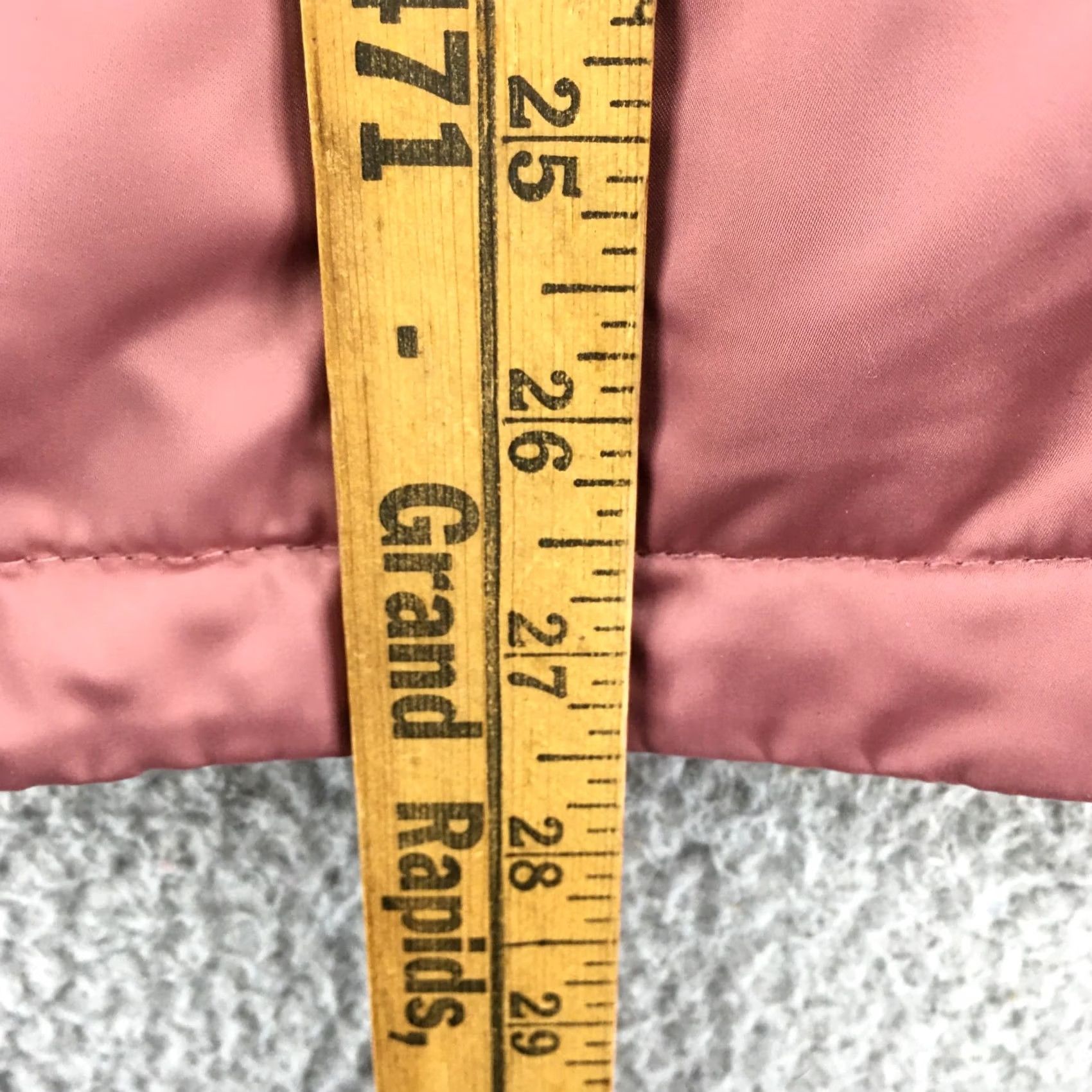 Vintage A New Day Bomber Jacket Womens XL Berry Pink Long Sleeve Full Zip Ribbed Cuffs Size XL / US 12-14 / IT 48-50 - 5 Thumbnail