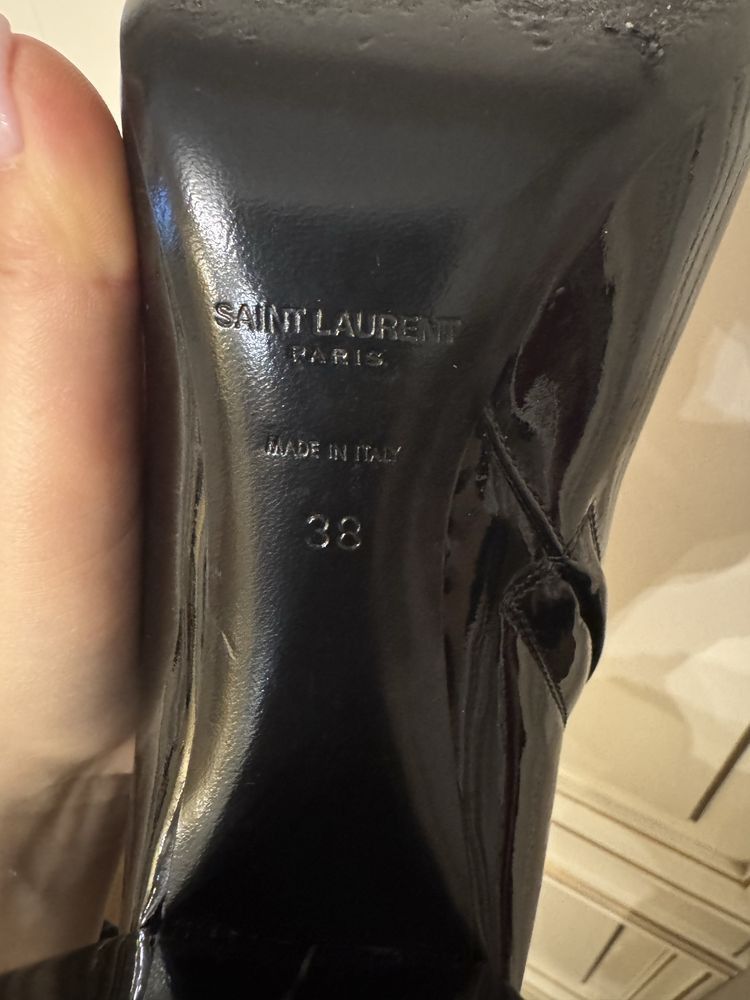 Saint Laurent Paris Saint Laurent Heels Boots Size US 8 / IT 38 - 7 Thumbnail