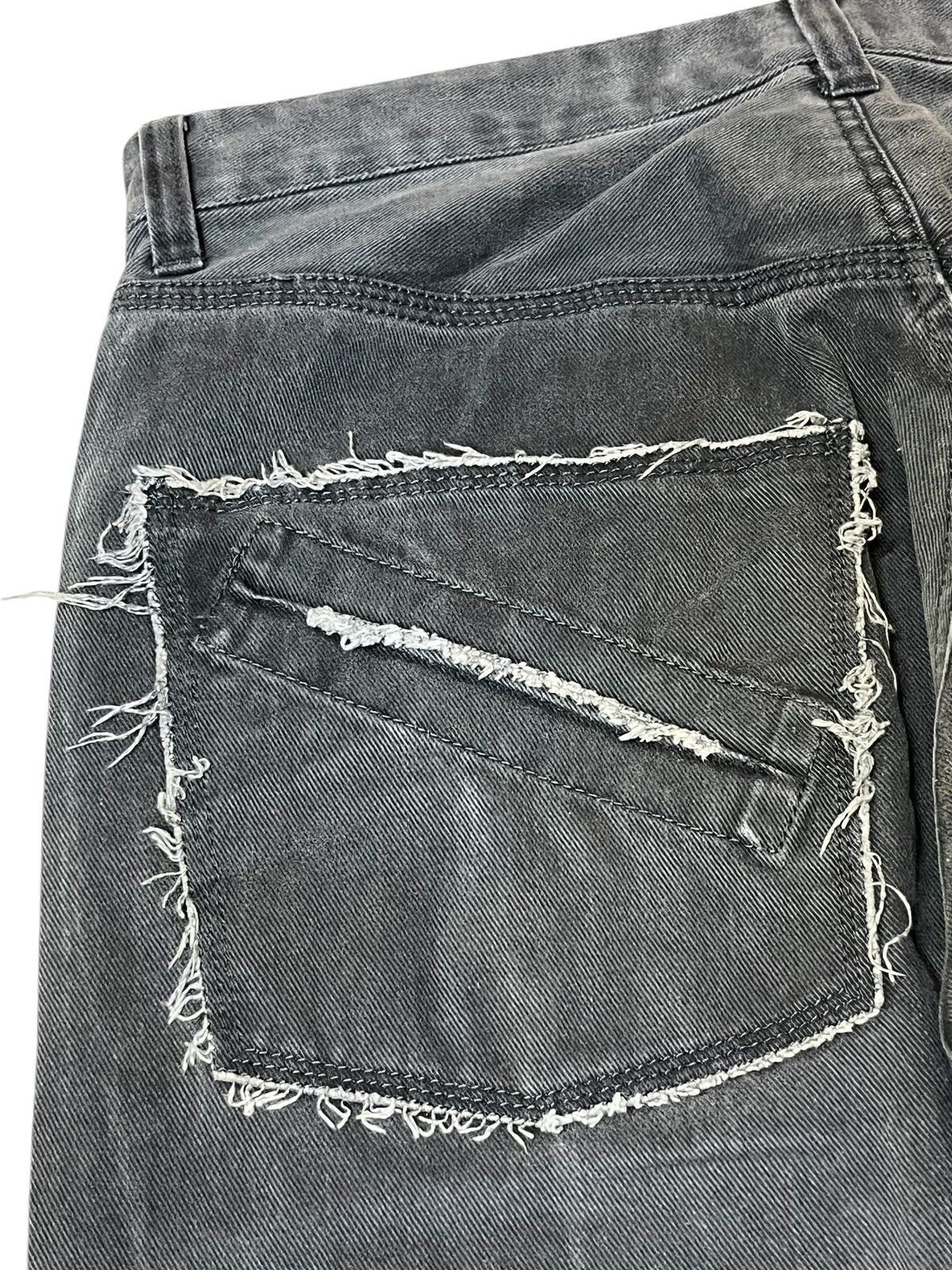 Yohji Yamamoto VINTAGE A.A.R YOHJI YAMAMOTO DESIGN STUDIO JEANS Size US 30 / EU 46 - 8 Thumbnail