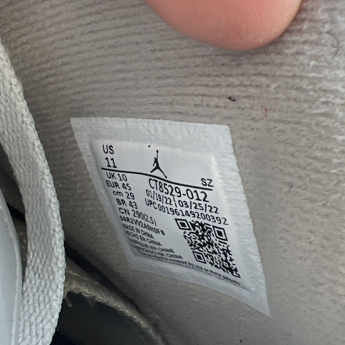 Jordan Brand Air Jordan 6 Georgetown Size US 11 / EU 44 - 9 Thumbnail