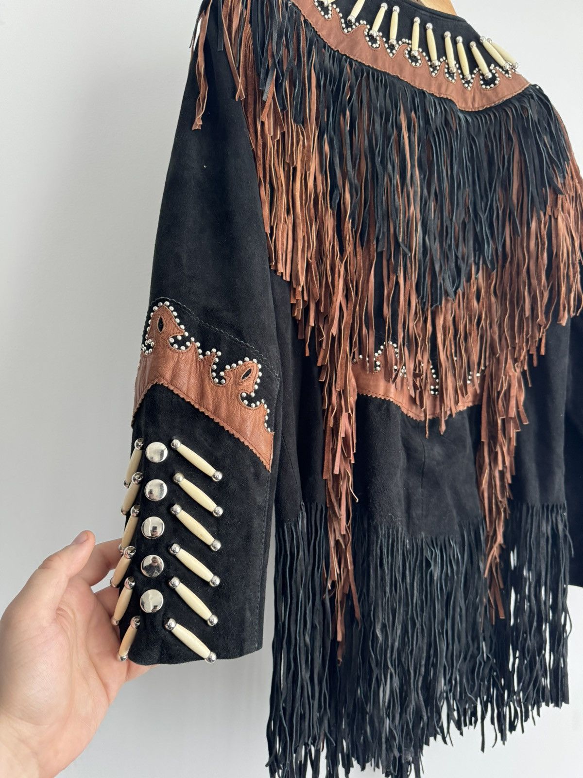 Vintage Vintage Leather Gallery Western Jacket Size M / US 6-8 / IT 42-44 - 9 Thumbnail