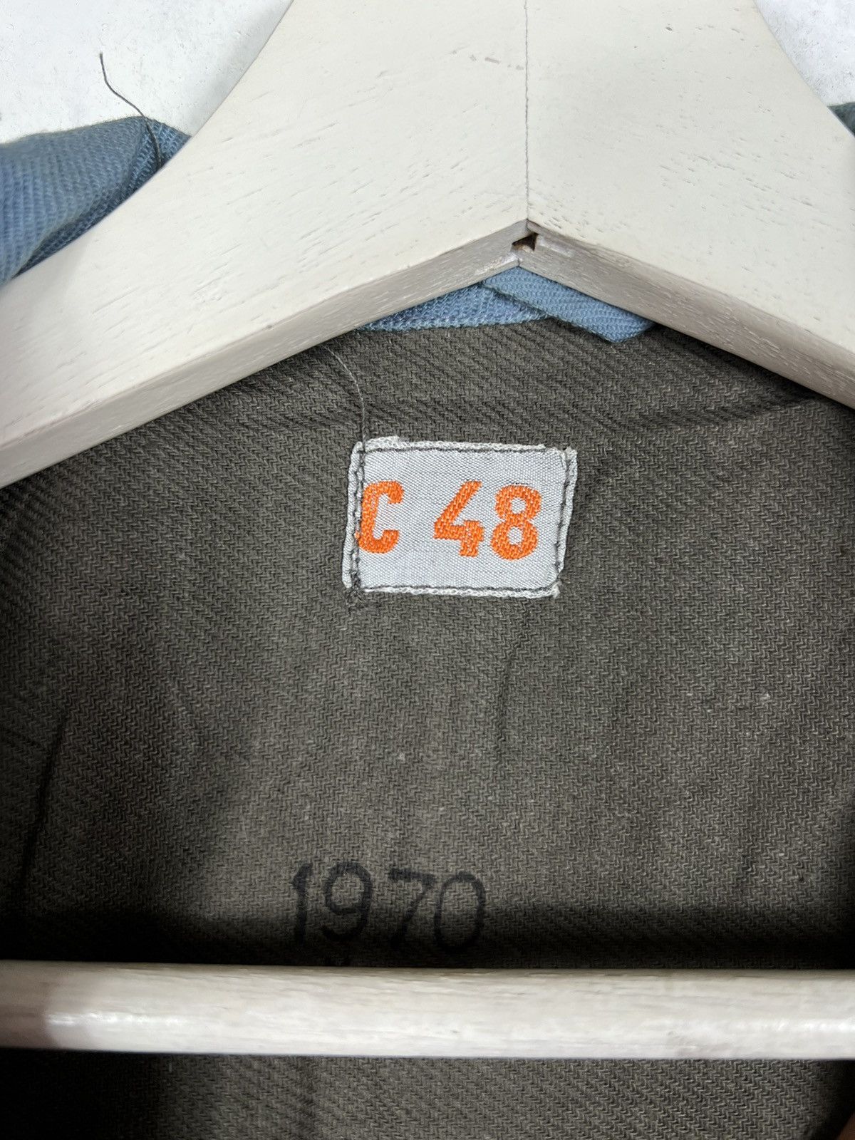 Vintage 🔥 VINTAGE 1970 MILITARY C48 CIVILFORSVARET Size US M / EU 48-50 / 2 - 13 Thumbnail