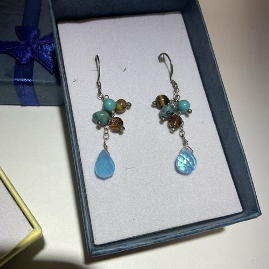 Other NWT Pannee Lot Of 2 Dangle Drop Bead/Beaded Crystal Earrings Size ONE SIZE - 10 Thumbnail