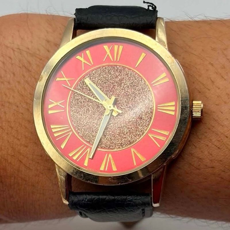 Other Gold & Red Men’s Watch Size ONE SIZE - 1 Thumbnail