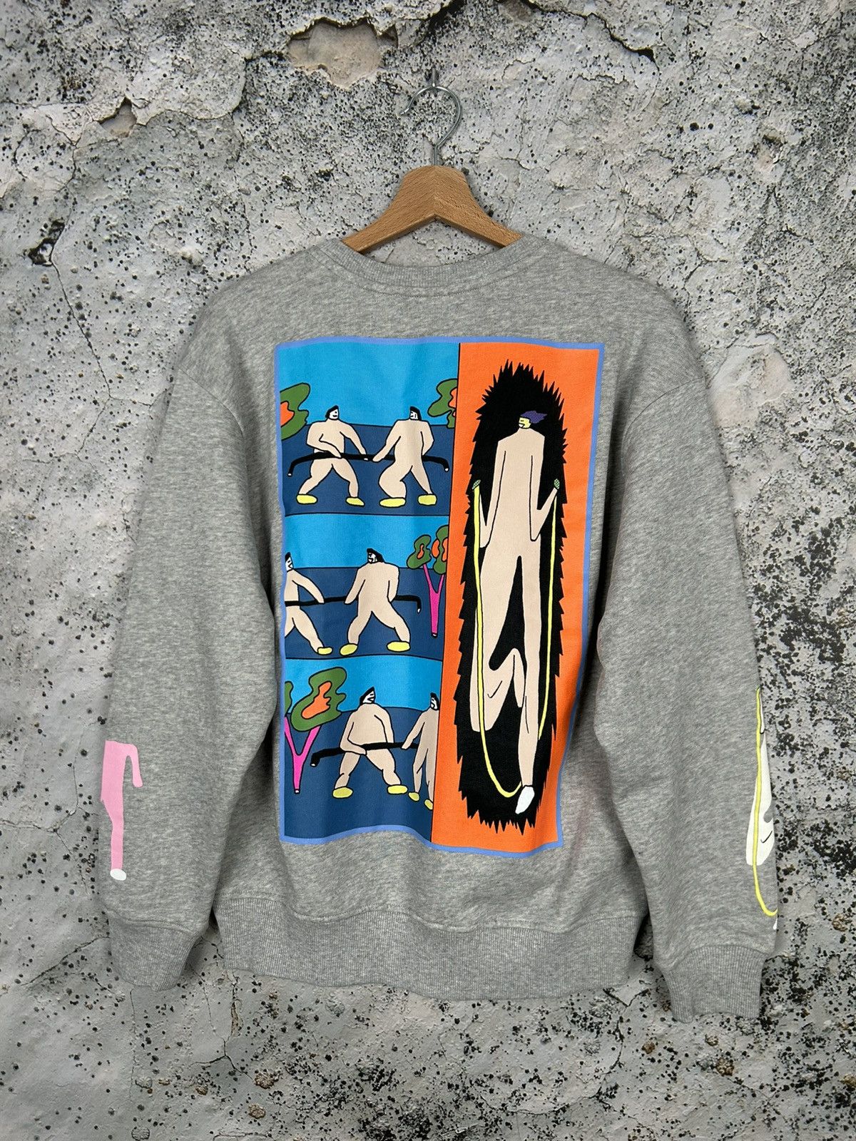 Other Zara Ruohan Wang Japanese Avant Garde Crewneck Streetwear Size US S / EU 44-46 / 1 - 2 Thumbnail