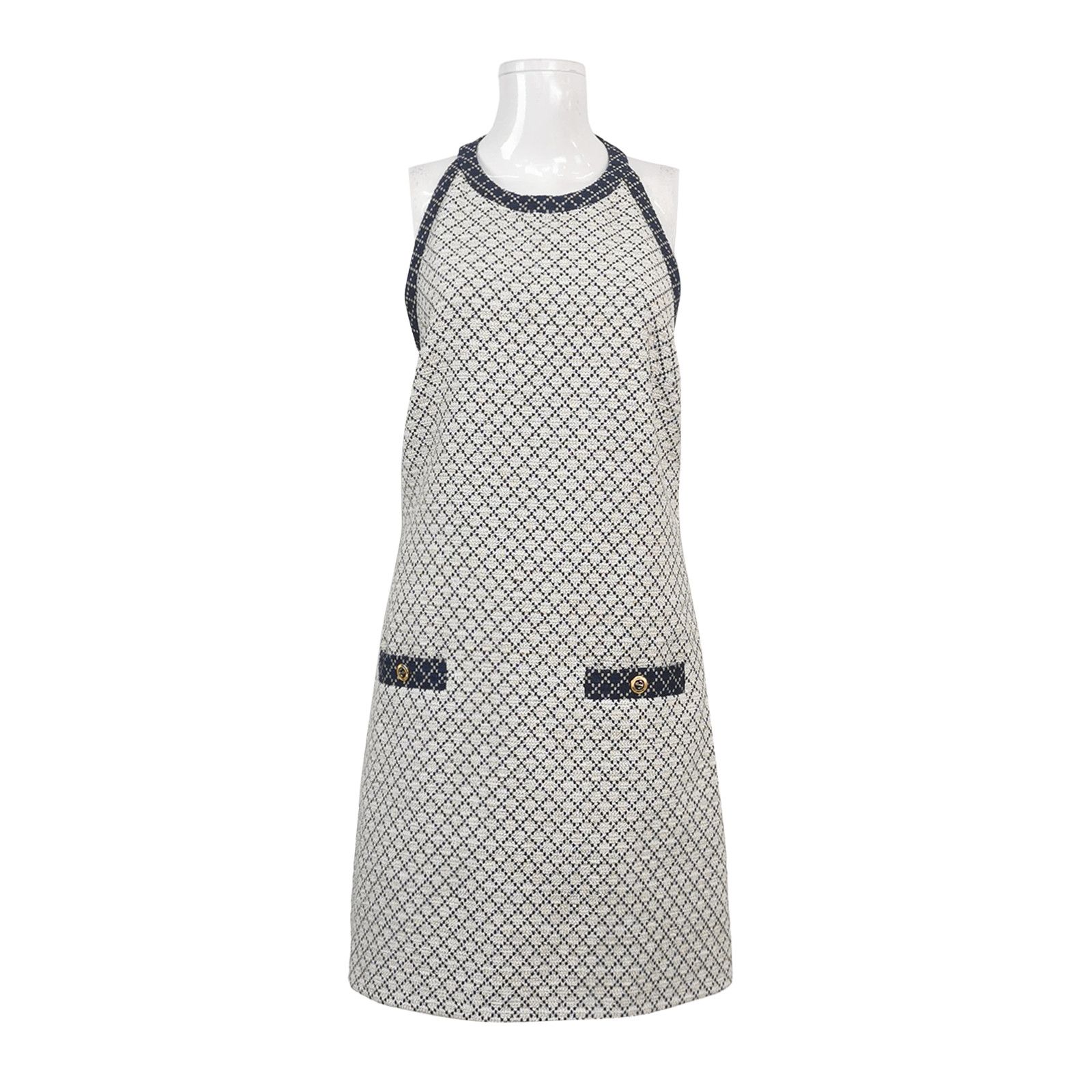 Gucci Gucci Check Pattern Mini Dress Size 46 Size L / US 10 / IT 46 - 1 Thumbnail