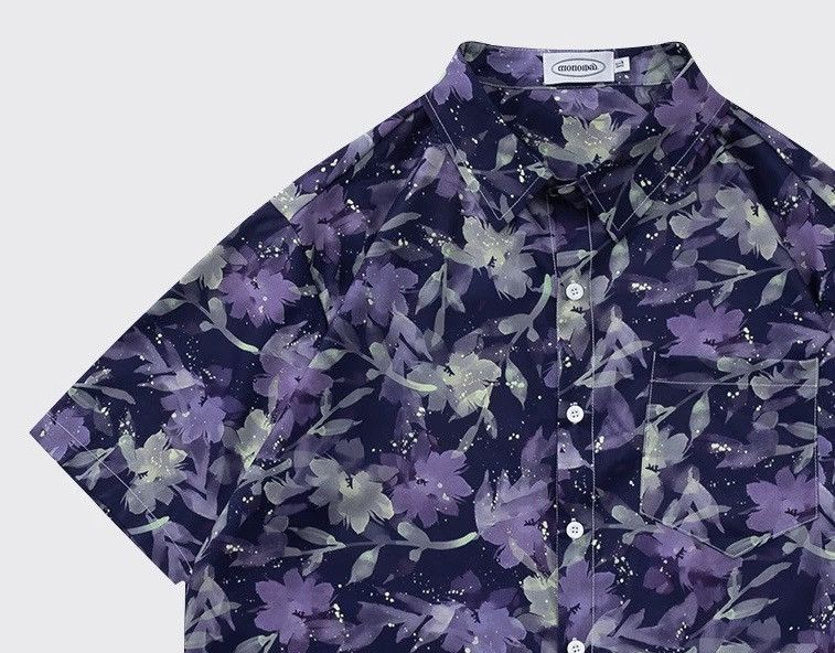 Other Graffiti Oil Painting Button Up Shirt Size US M / EU 48-50 / 2 - 1 Thumbnail