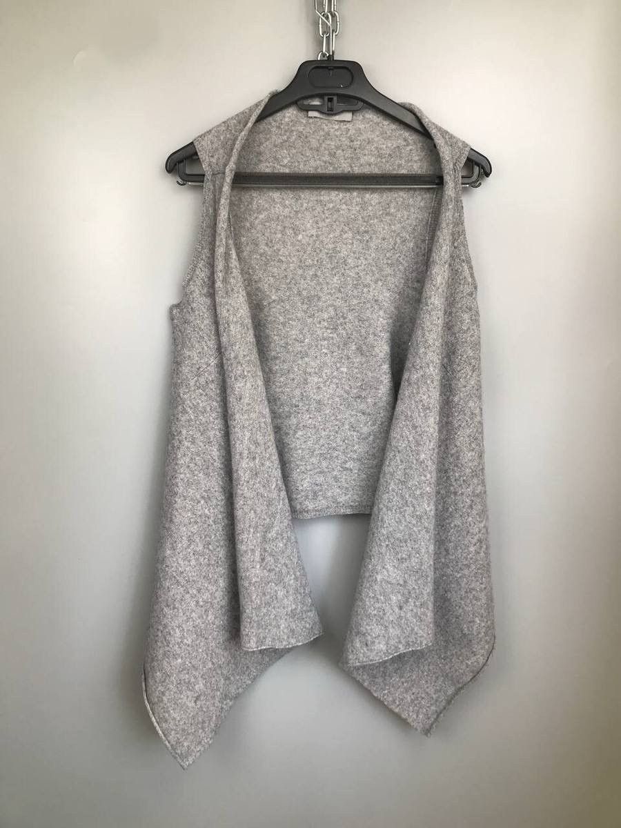 Zadig & Voltaire Zadig & Voltaire Women Gray Cashmere Vest Size U Size S / US 4 / IT 40 - 1 Thumbnail