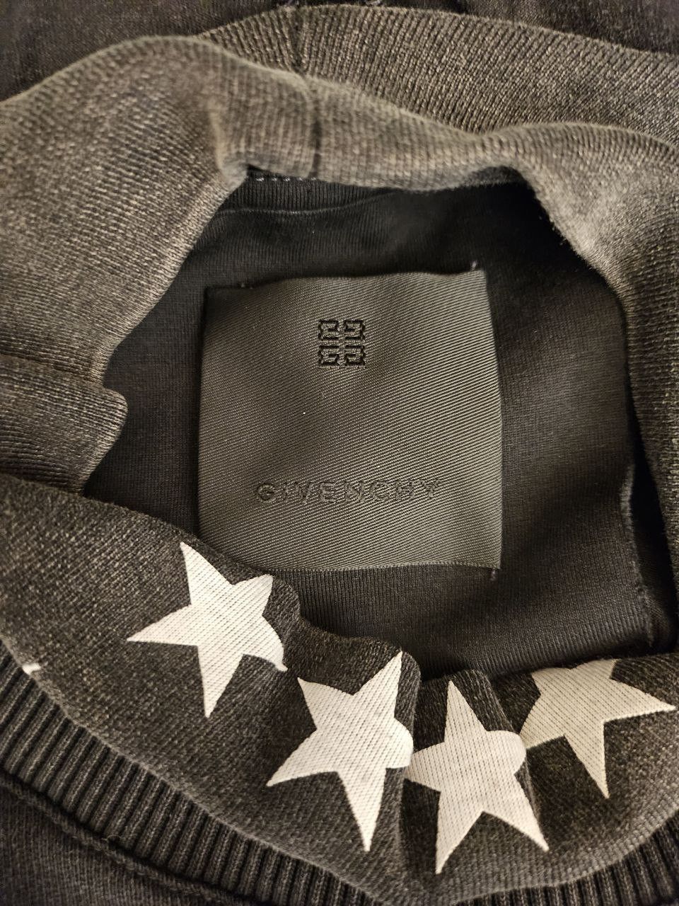Givenchy *New* Overlapped Layered Logo Balvaca Hood Tee Size US L / EU 52-54 / 3 - 3 Thumbnail