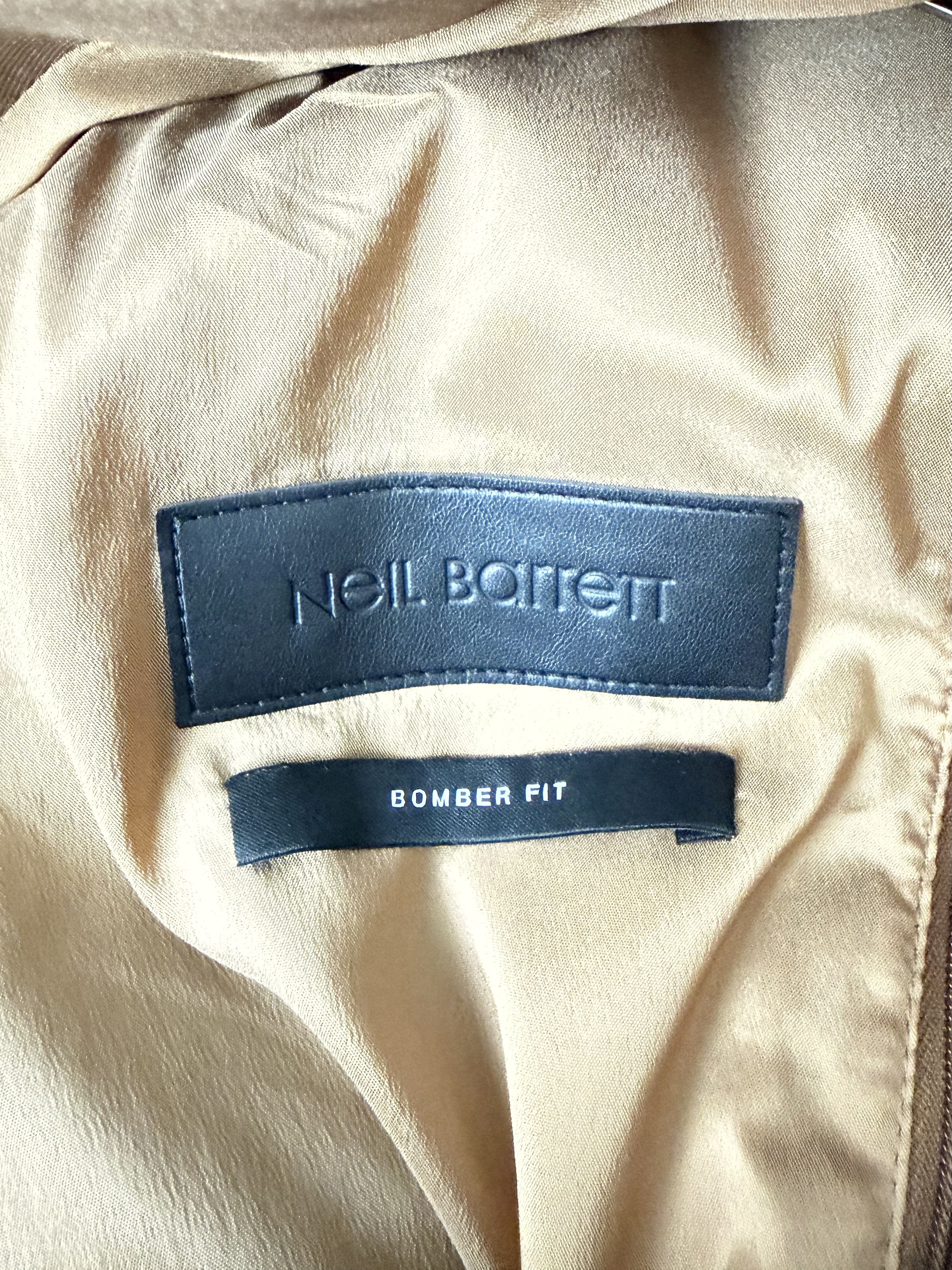 Neil Barrett Neil Barrett beige bomber jacket Size US L / EU 52-54 / 3 - 3 Thumbnail