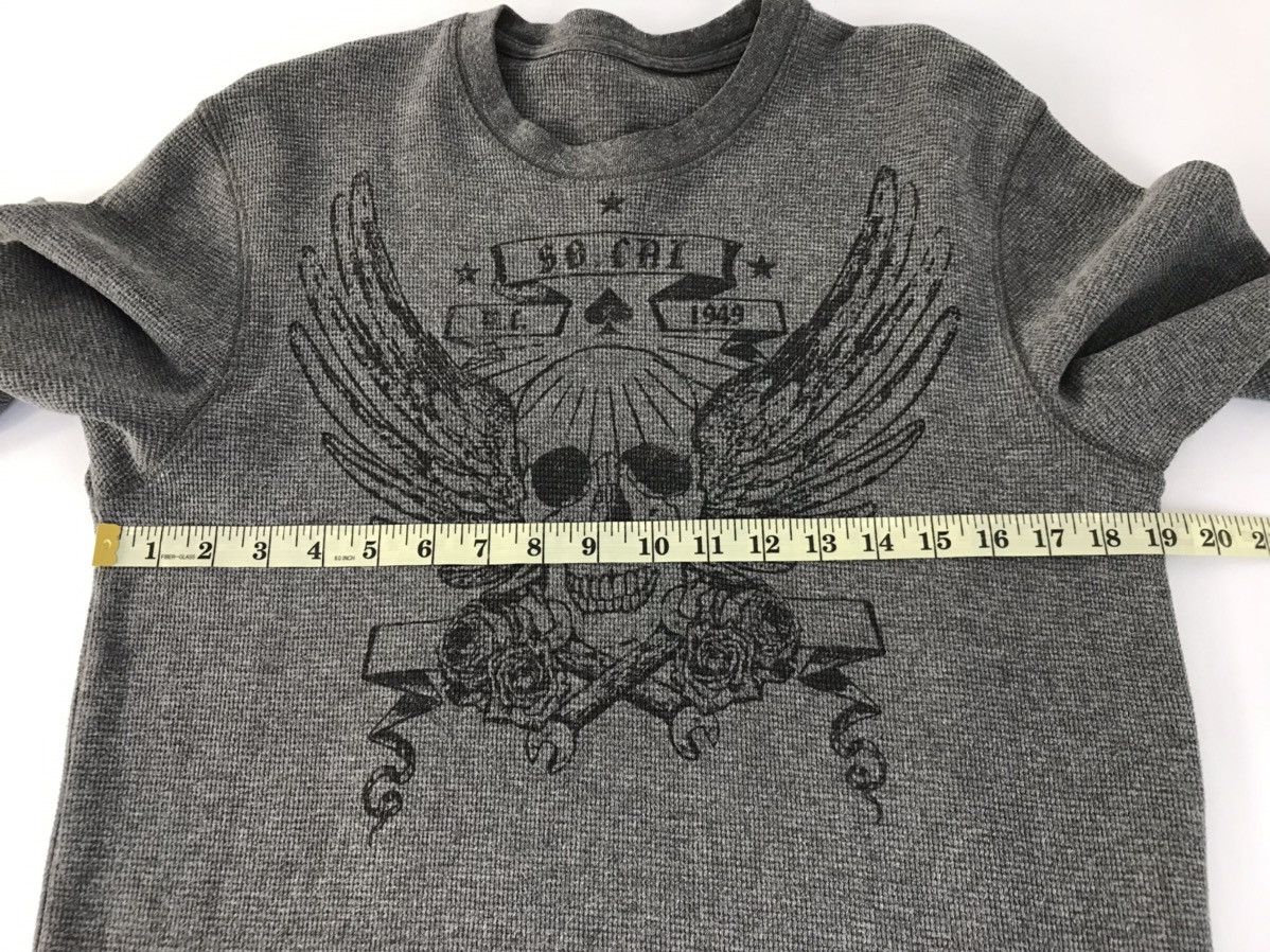 Japanese Brand × Vintage Vintage Japanese Brand Big Logo Skull Long Sleeve Shirt Size US M / EU 48-50 / 2 - 6 Thumbnail