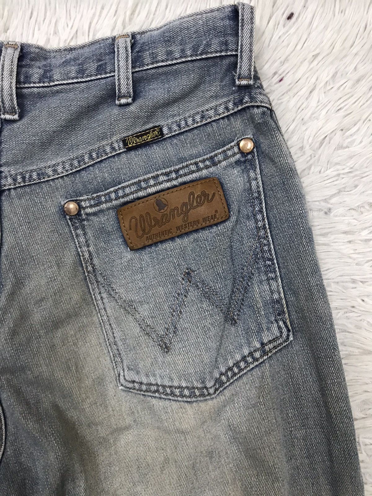Wrangler Vintage Wrangler Bluebell Regular Straight Cut Denim Jeans Size US 28 / EU 44 - 10 Thumbnail