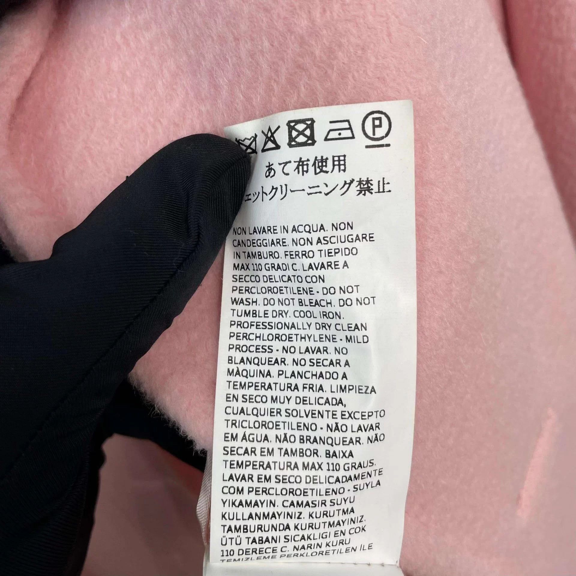 Max Mara MaxMara Pink Camel Hair Classic Coat Size XXS / US 00 / IT 34 - 8 Thumbnail
