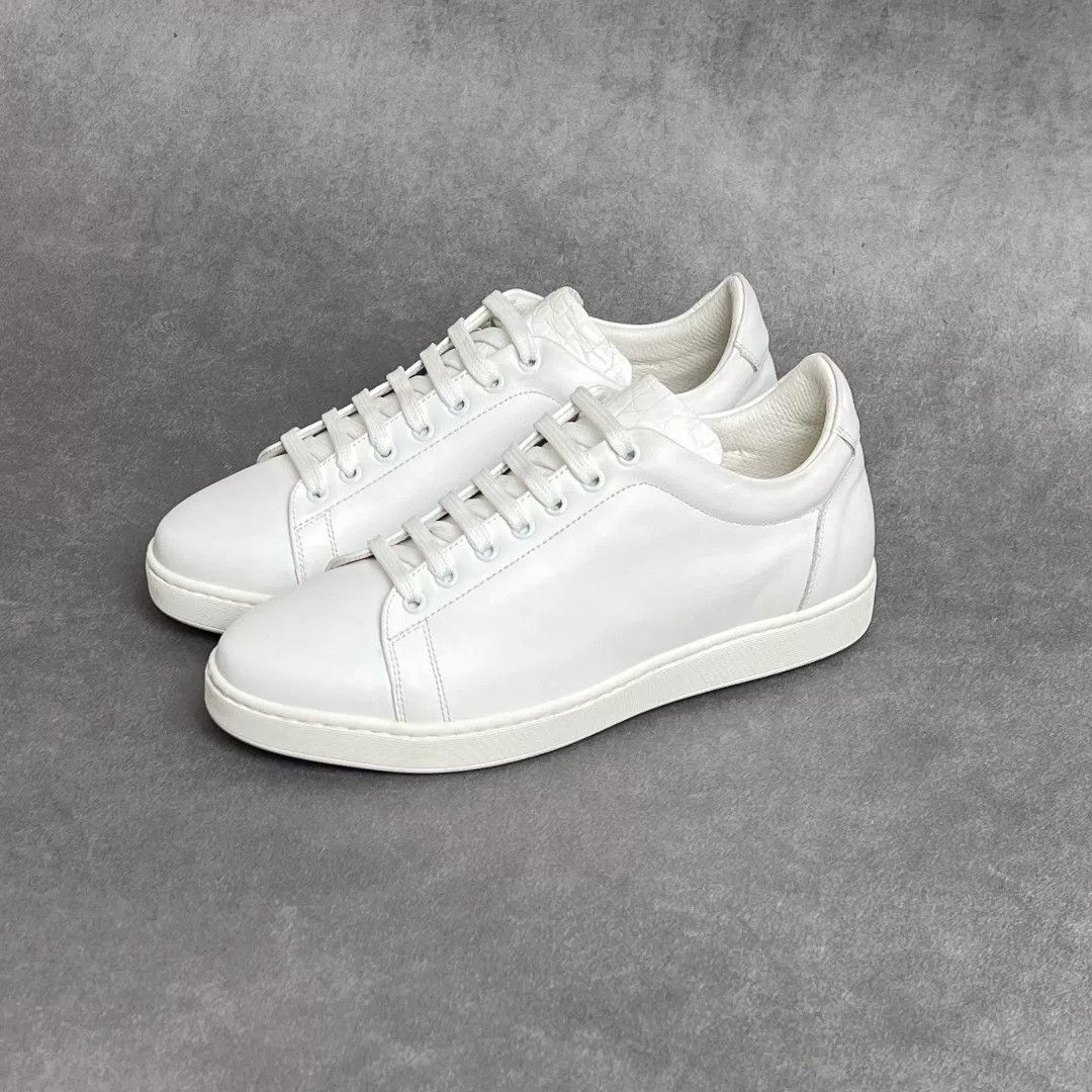 Kiton Kiton Casual Printed Lowtop Sneakers 7.5 Men Size US 7.5 / EU 40-41 - 1 Thumbnail