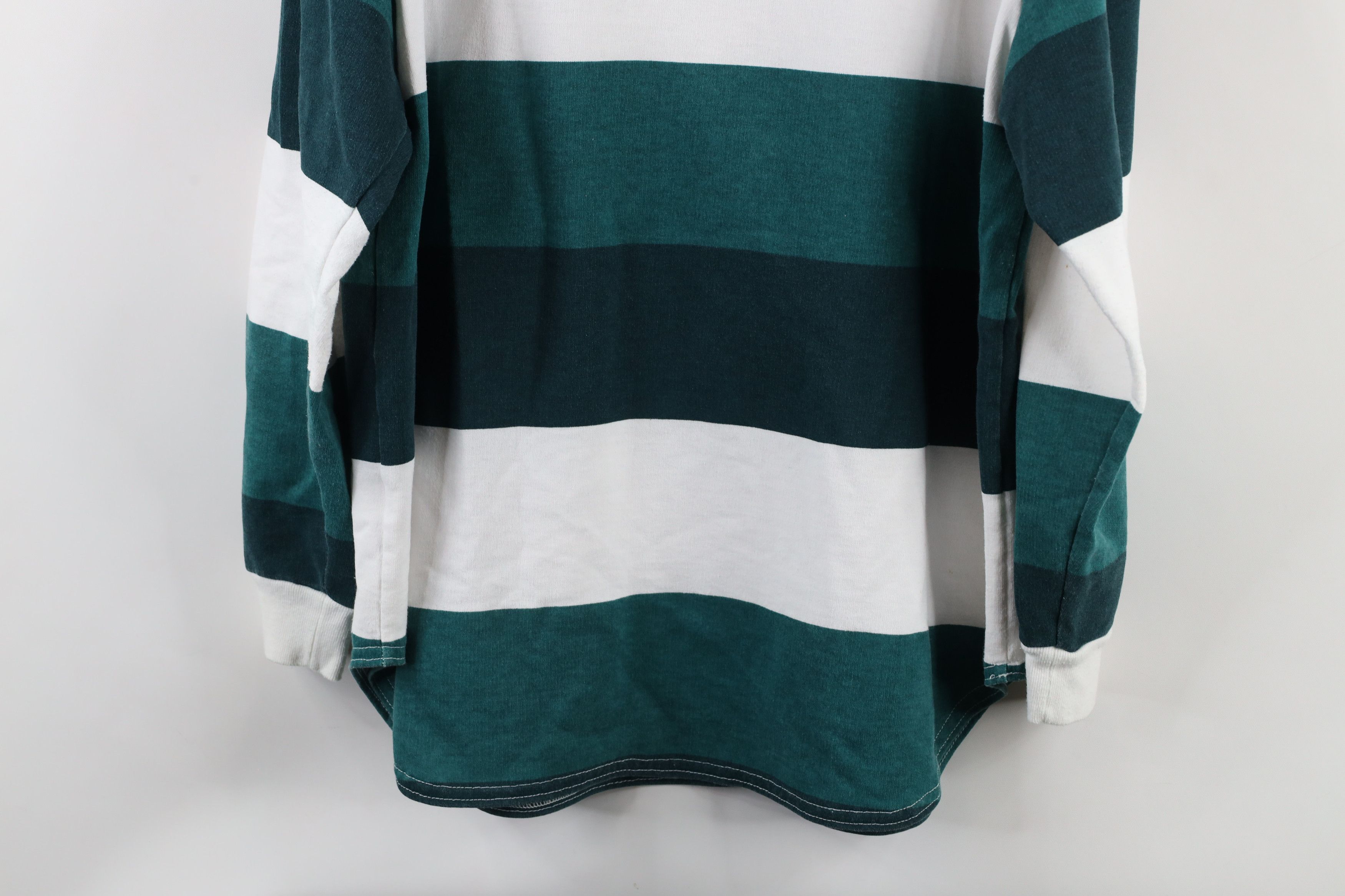 Vintage Vintage 90s Streetwear Half Zip Collared Long Sleeve Polo Size L / US 10 / IT 46 - 12 Thumbnail