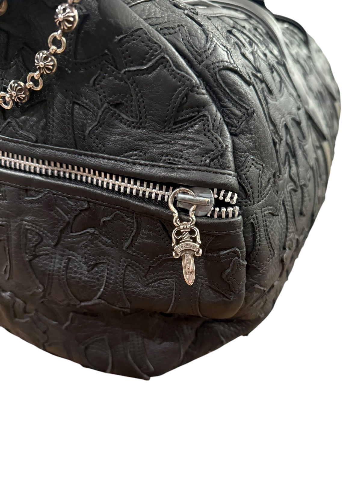 Chrome Hearts Large Black Cross Patch Duffle Bag Size ONE SIZE - 6 Thumbnail