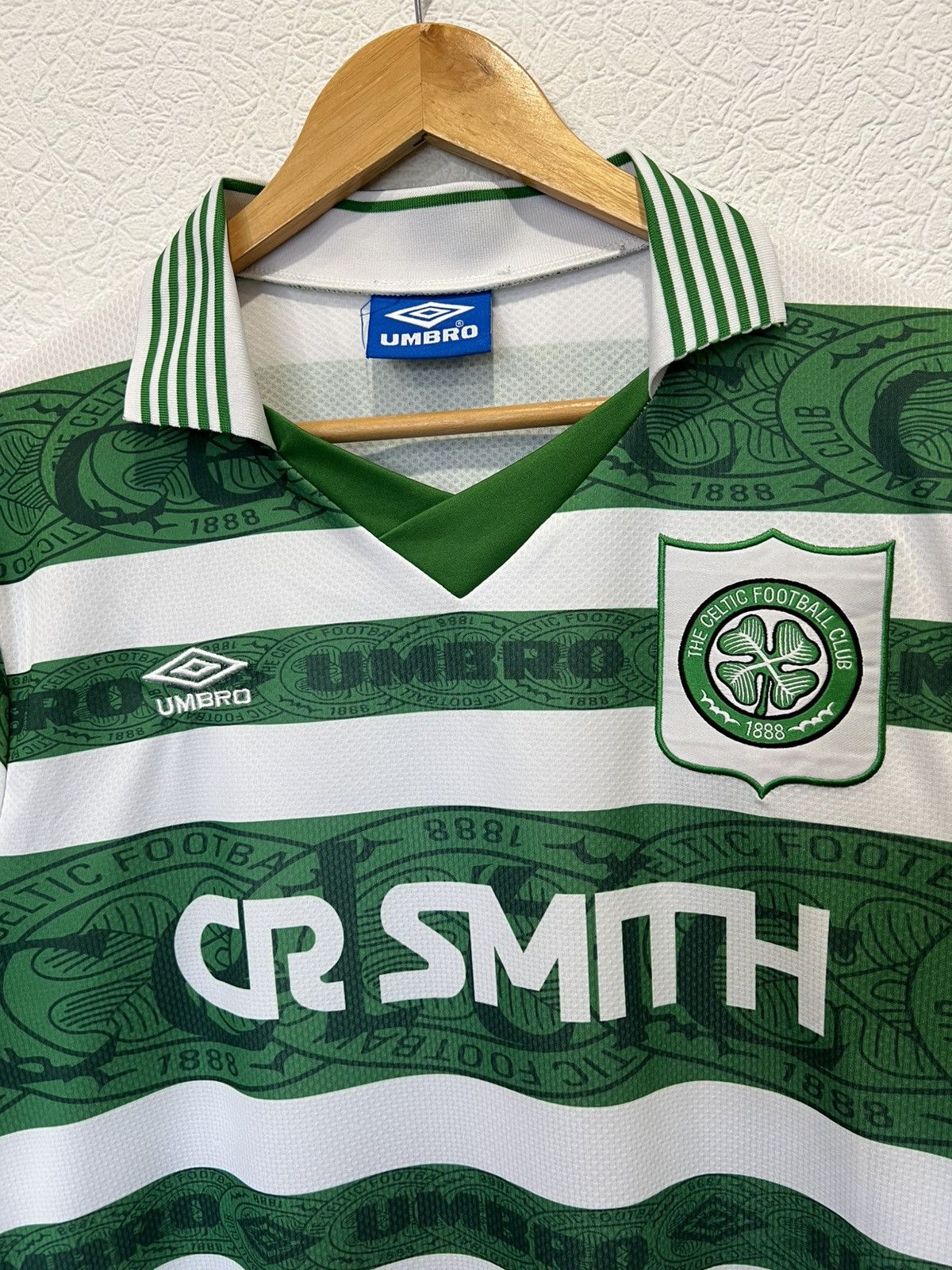 Umbro × Vintage Celtic Umbro Soccer Jersey Vintage Rare Size US M / EU 48-50 / 2 - 2 Thumbnail