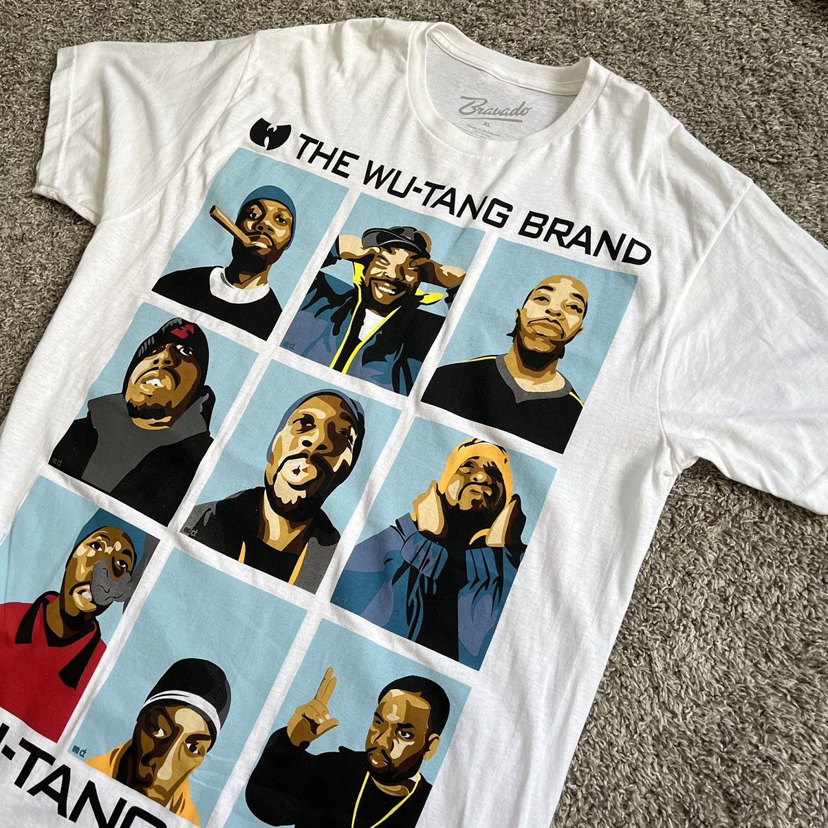 Wu-Tang Clan 🔴Wu-Tang Shirt Size XL WuTang Cartoon Gza ODB Method Man Size US XL / EU 56 / 4 - 6 Thumbnail