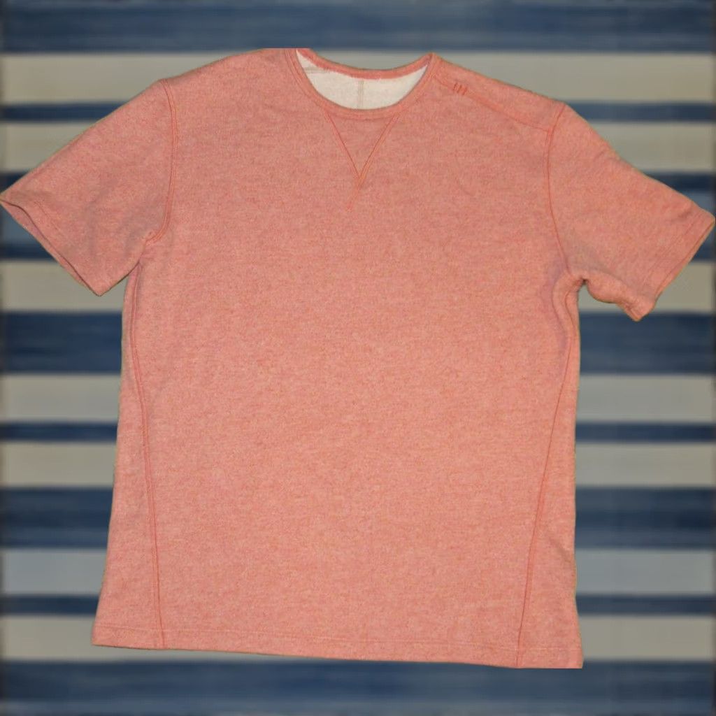 Lululemon LULULEMON Orange Short Sleeve Crewneck Sweatshirt Large Mens Size US L / EU 52-54 / 3 - 1 Thumbnail