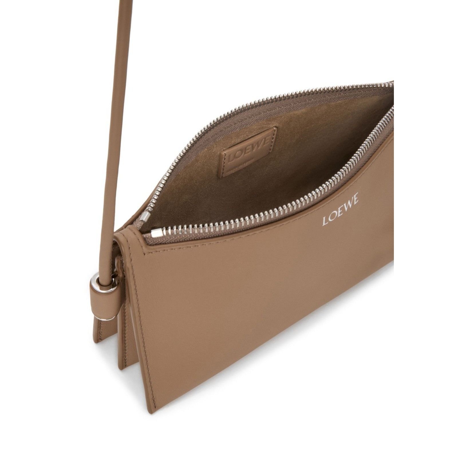 Loewe LOEWE Joya $1950 Mocha Leather Pouch Bag New & Authentic Size ONE SIZE - 4 Thumbnail