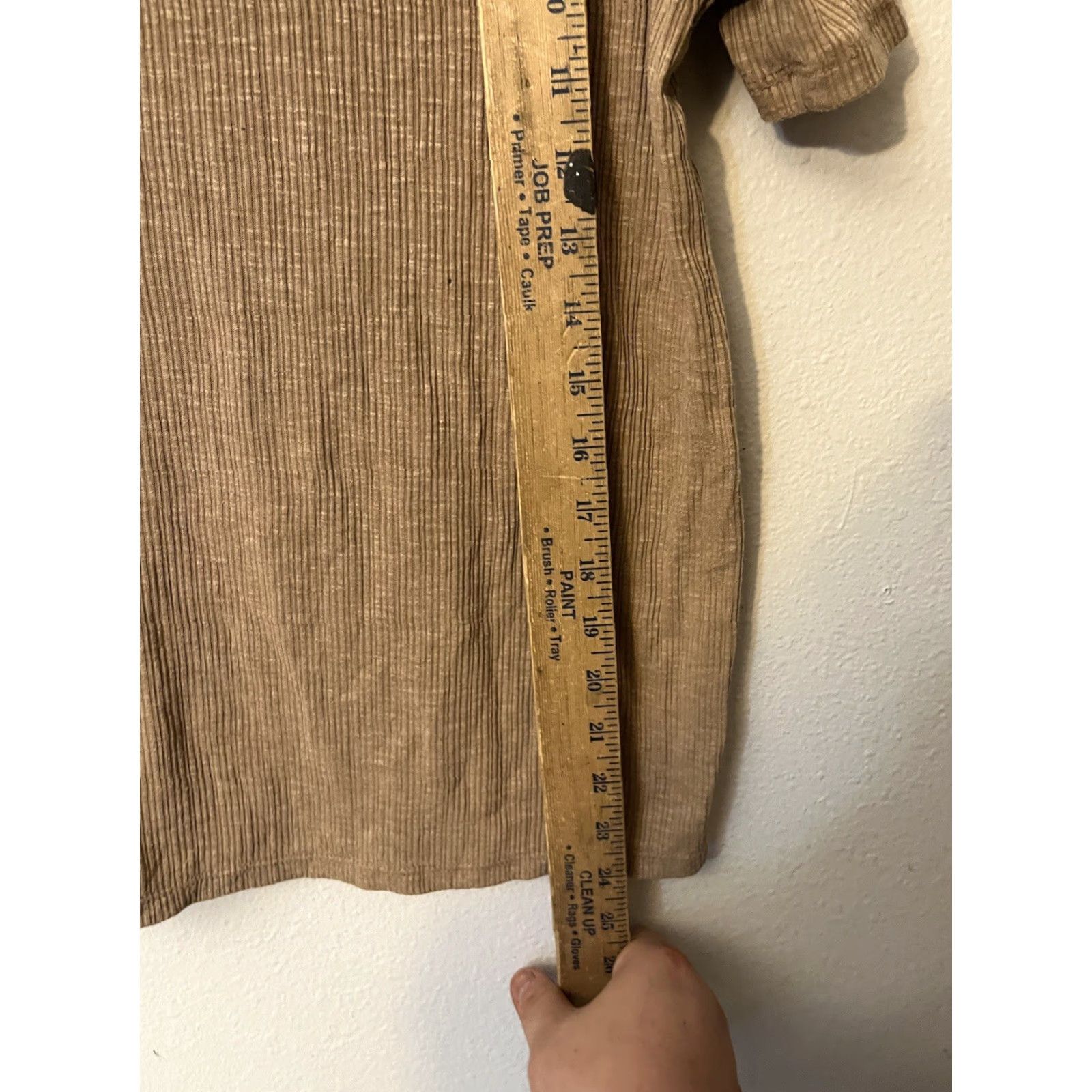 Old Navy Old Navy Luxe Short Sleeve T shirt Round Neck Brown Size S Womens Shirt Size S / US 4 / IT 40 - 4 Thumbnail