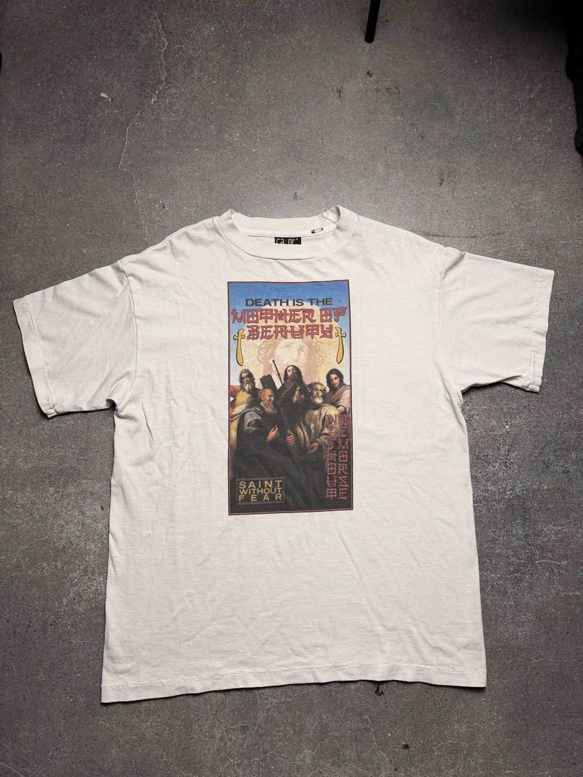 Saint Michael Saint Michael RK Without Fear T-Shirt White Size US S / EU 44-46 / 1 - 1 Thumbnail